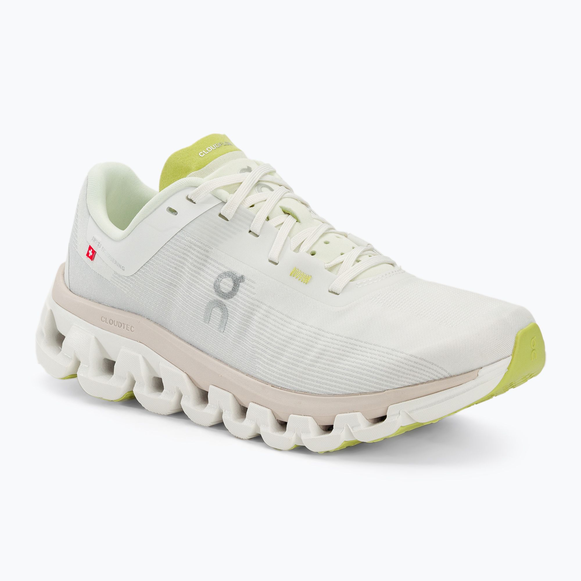 Buty do biegania damskie On Running Cloudflow 4 white/sand 