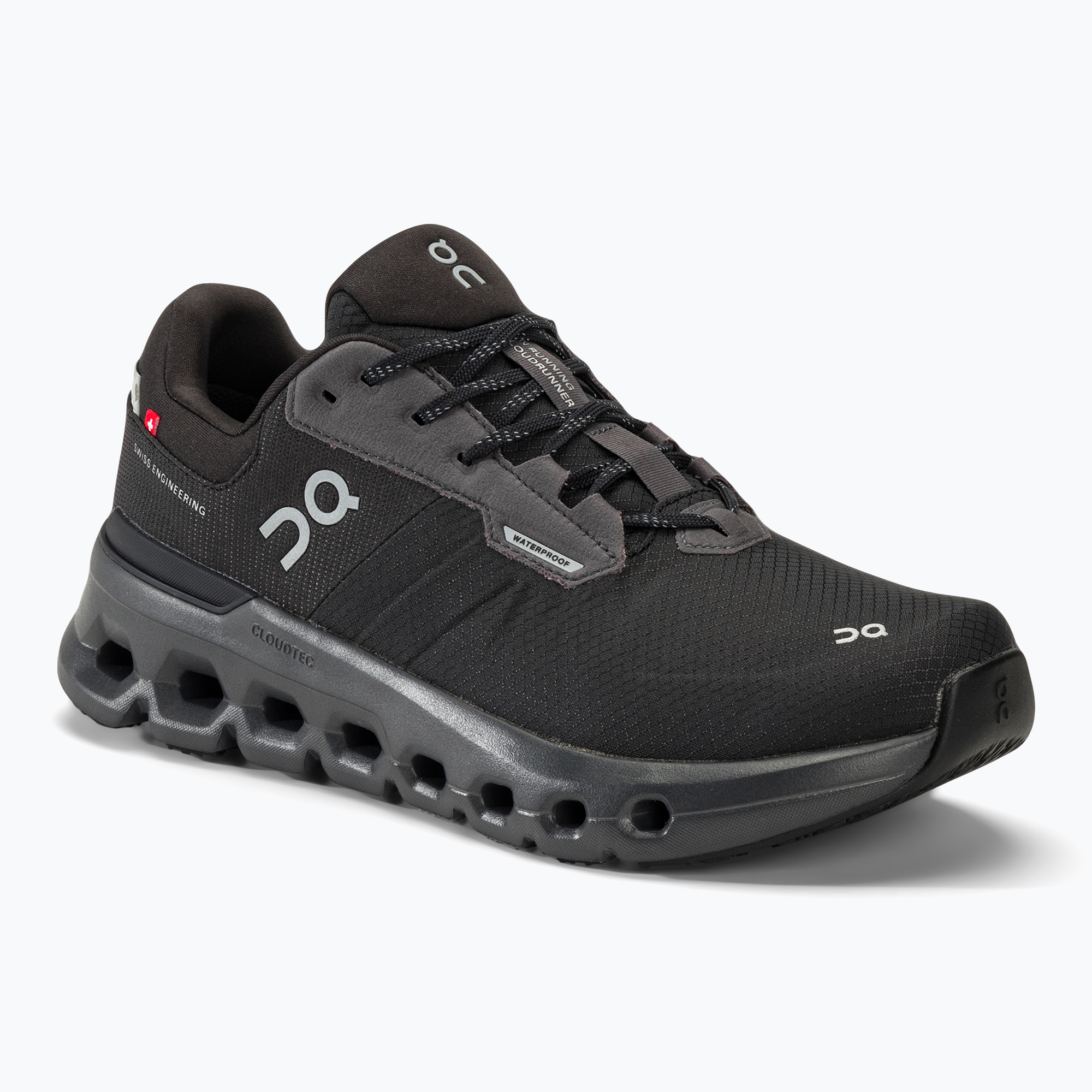 Buty do biegania męskie On Running Cloudrunner 2 Waterproof magnet/black 