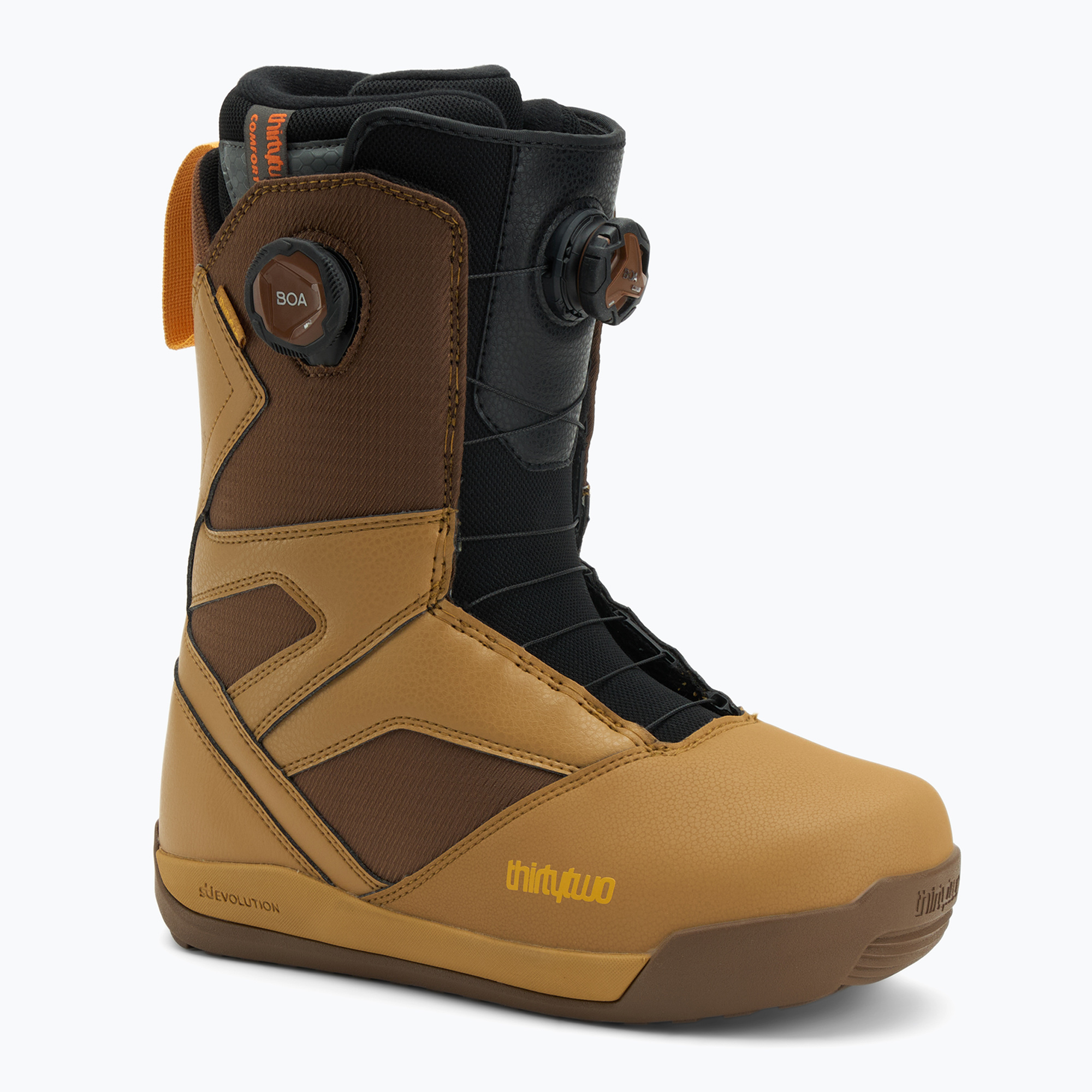 Мъжки обувки за сноуборд ThirtyTwo STW Double Boa '25 brown