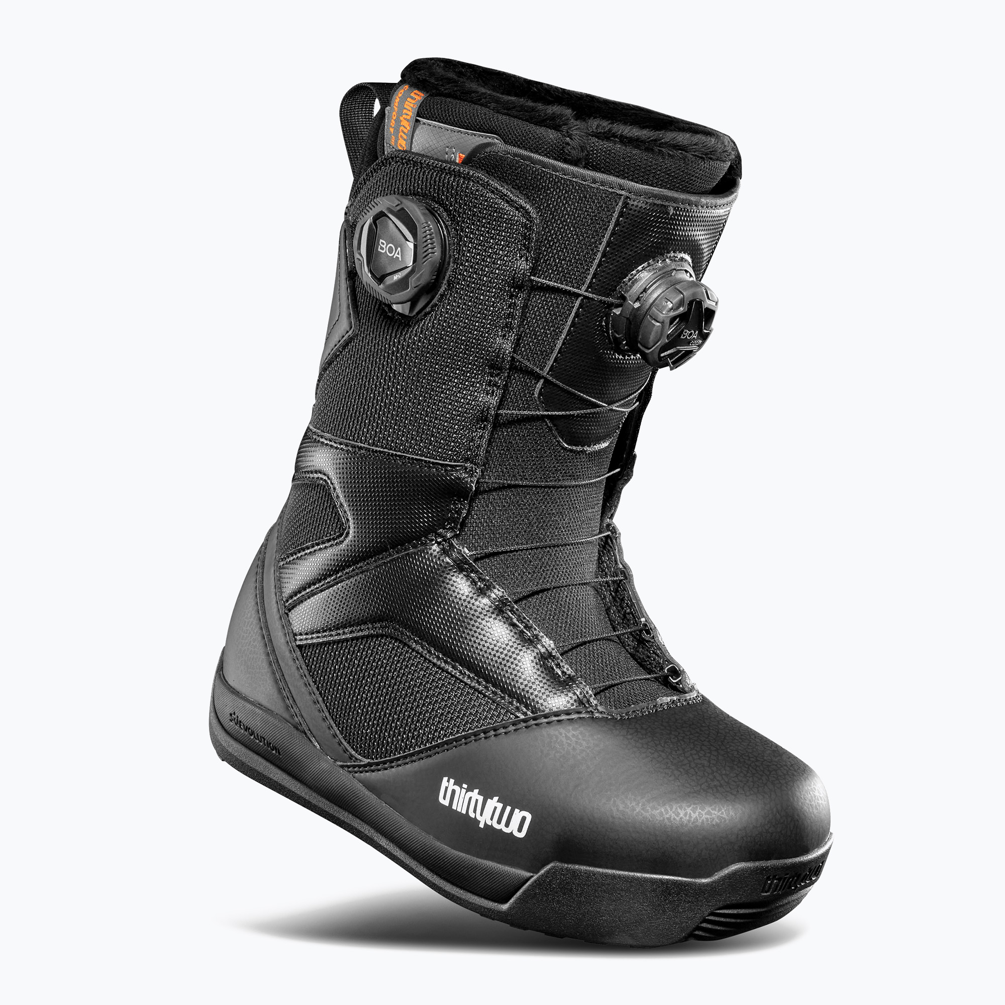Women's snowboard boots ThirtyTwo STW Double Boa W'S '25 black (39 EU)