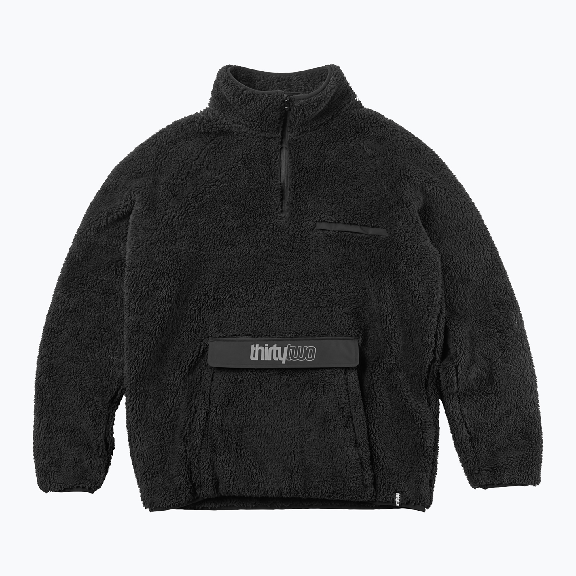 Мъжки поларен суитшърт ThirtyTwo Rest Stop Pullover black