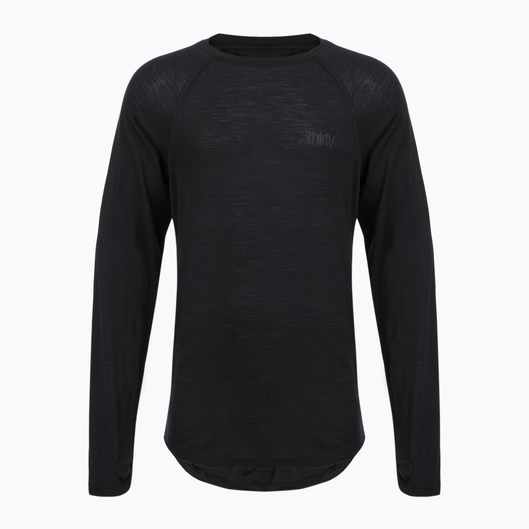 Мъжка термоактивна блуза с дълъг ръкав ThirtyTwo Ridelite Merino black/black