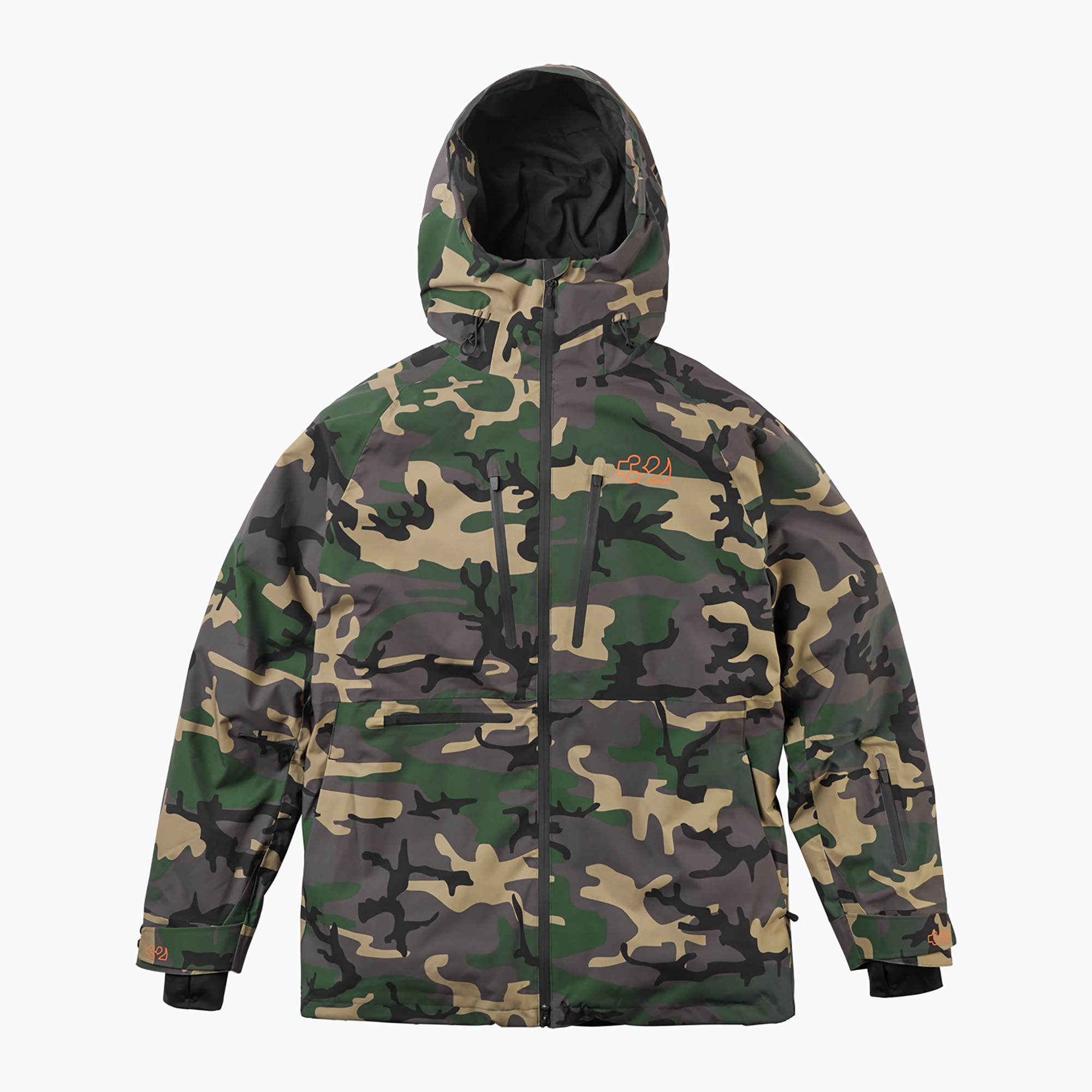 Мъжко яке за сноуборд ThirtyTwo TM Recycled X Fava camo