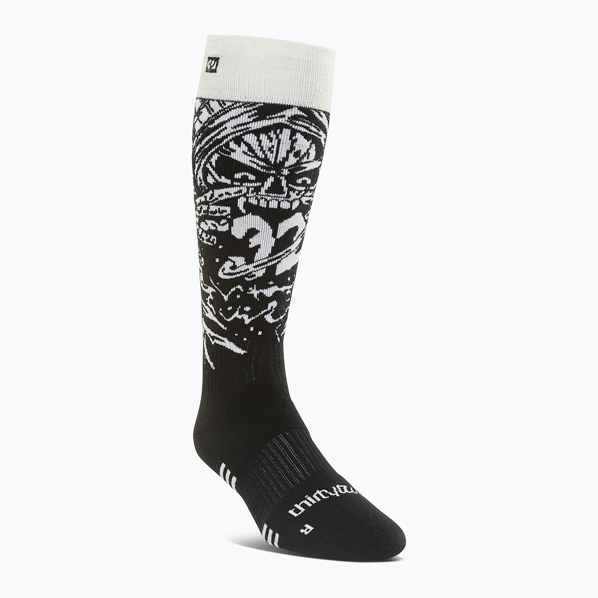 Мъжки чорапи за сноуборд ThirtyTwo 32 Merino black/white