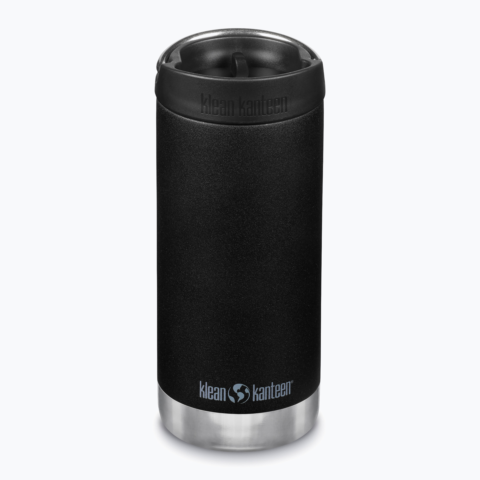 Cană termică Klean Kanteen TKWide Cafe Cap 355 ml black