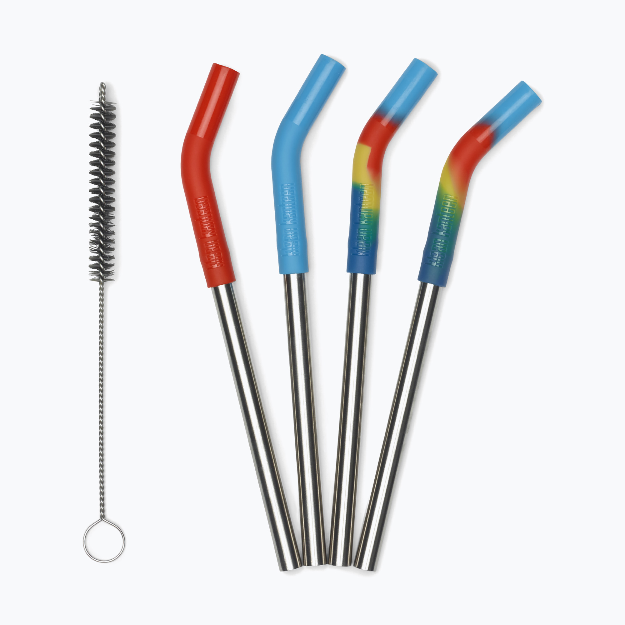 Paie KLEAN KANTEEN Straw 8 mm Short 4 pcs. multi colored