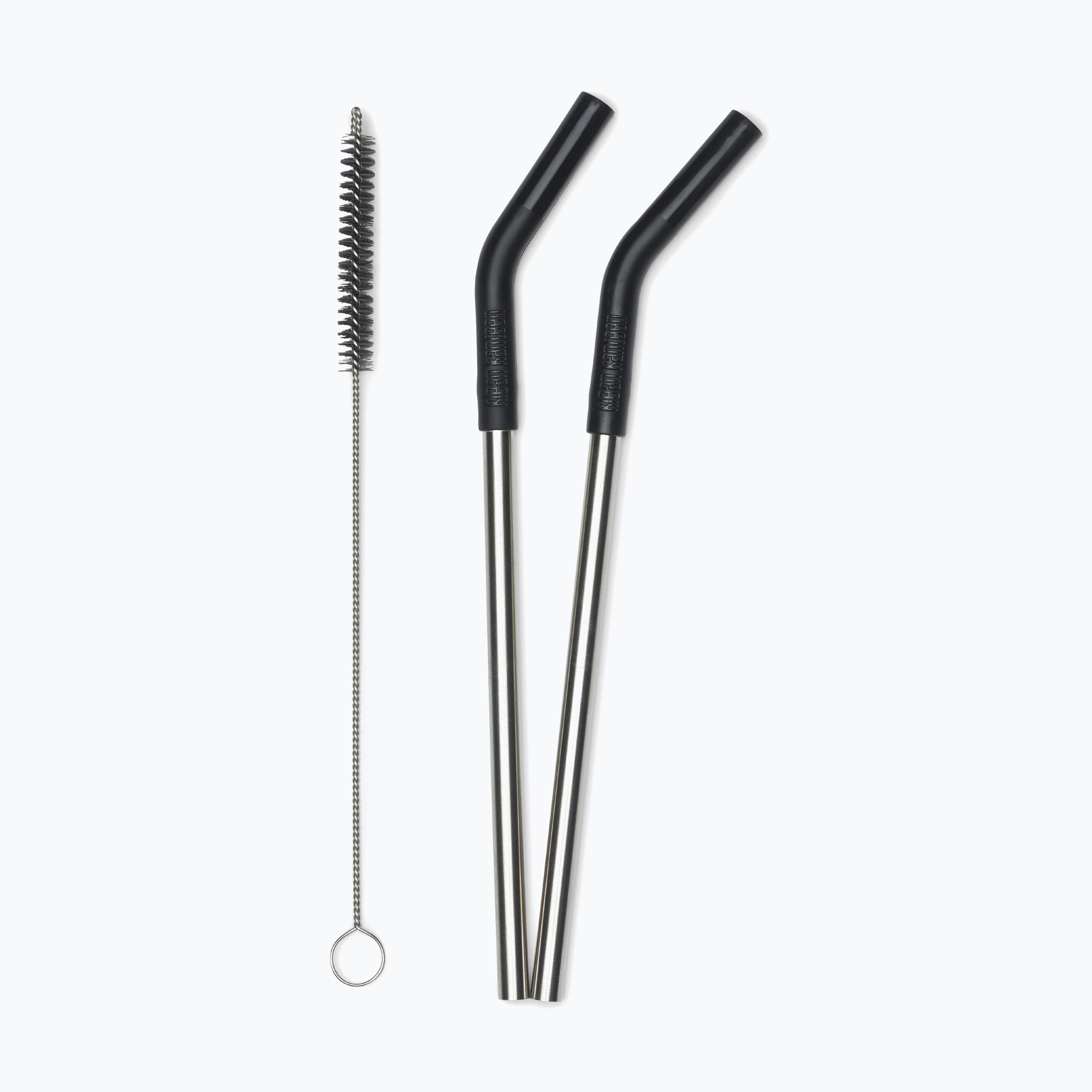 Paie KLEAN KANTEEN Straw 8 mm 2 pcs. black