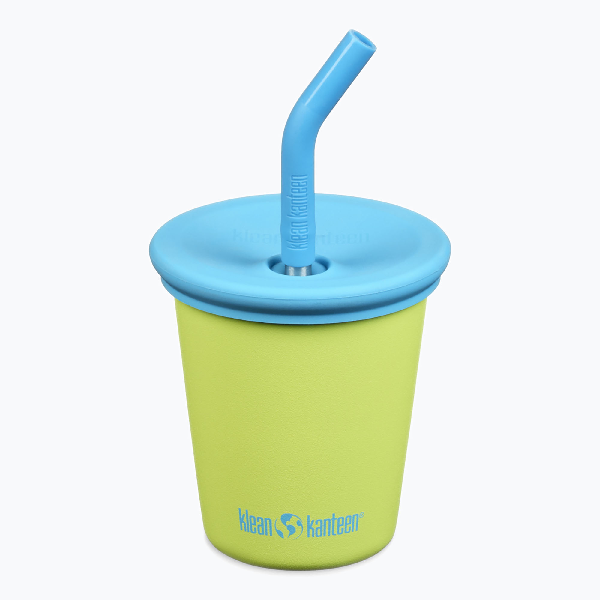 Klean Kanteen Kid's Steel Straw Lid 296 ml juicy pear mug (matt) (296 ml)