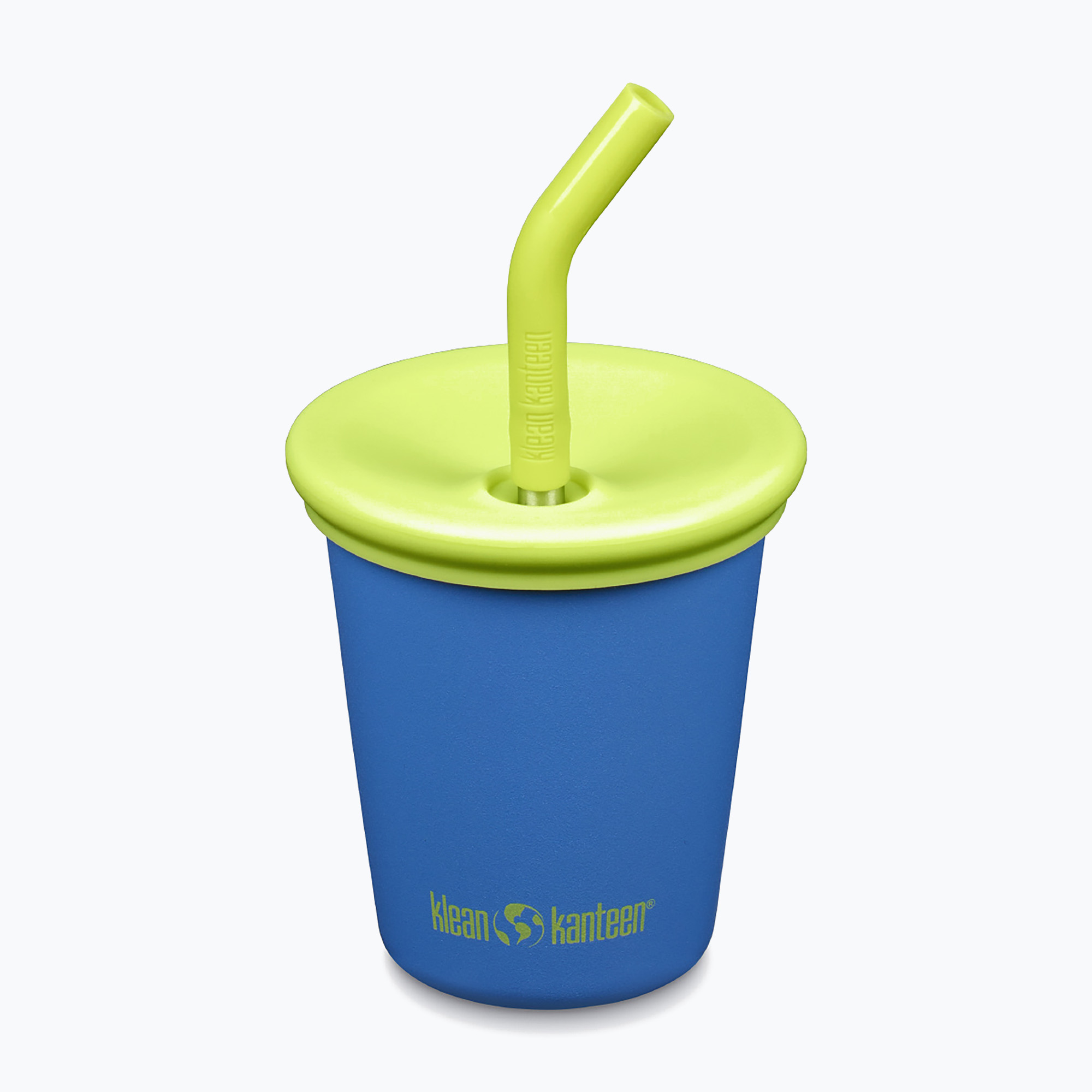Cană KLEAN KANTEEN Steel Straw Lid 296 ml super sonic