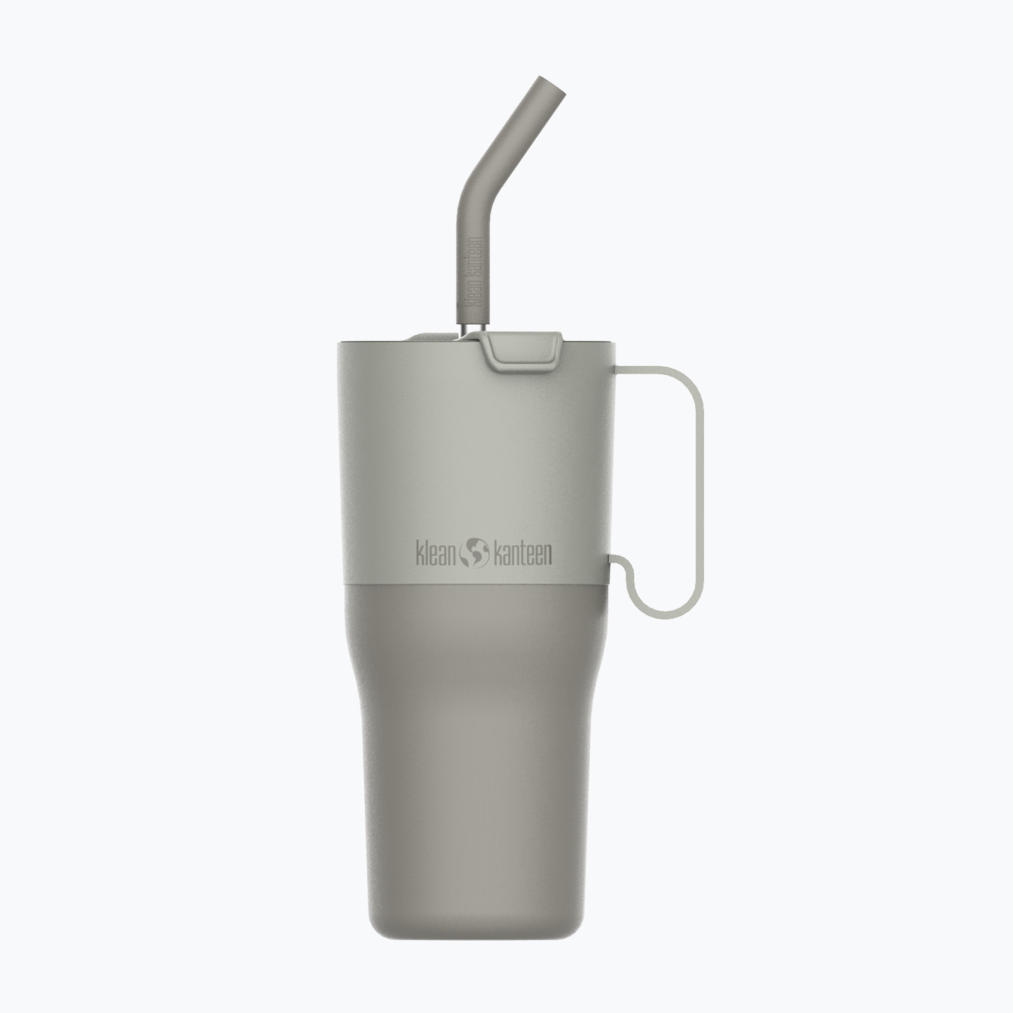 Cană termică KLEAN KANTEEN Rise Tumbler Flip Straw 1064 ml barely blue