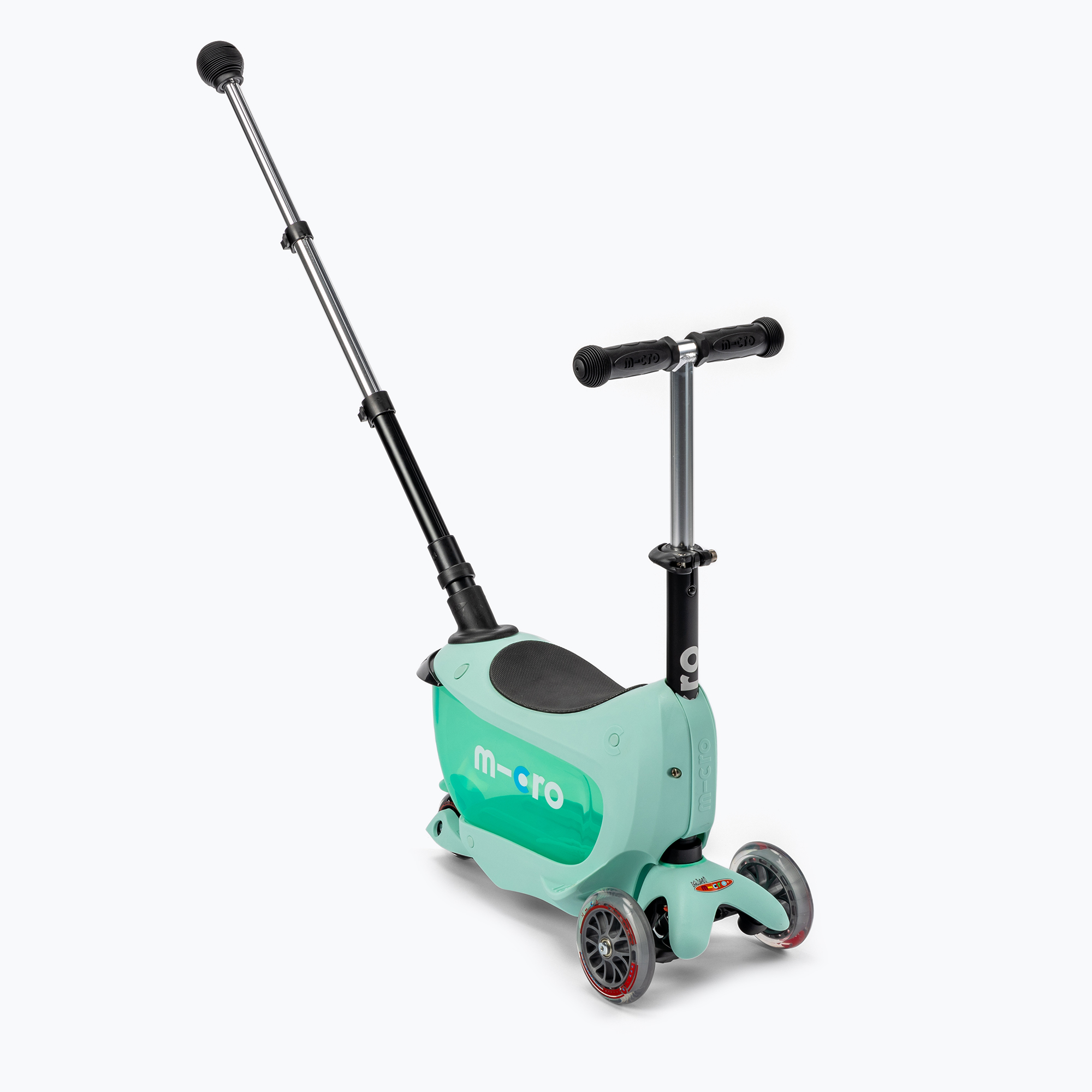 Hulajnoga trójkołowa dziecięca Micro Mini2go Deluxe Plus mint 