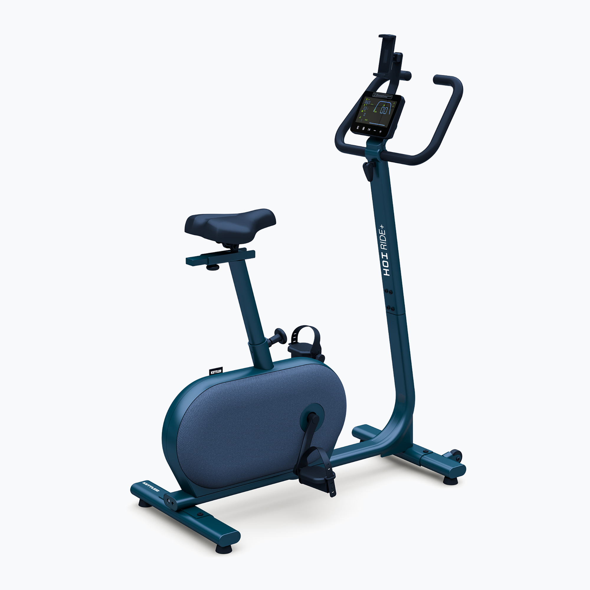 Rower stacjonarny KETTLER Hoi Ride+ blueberry green 