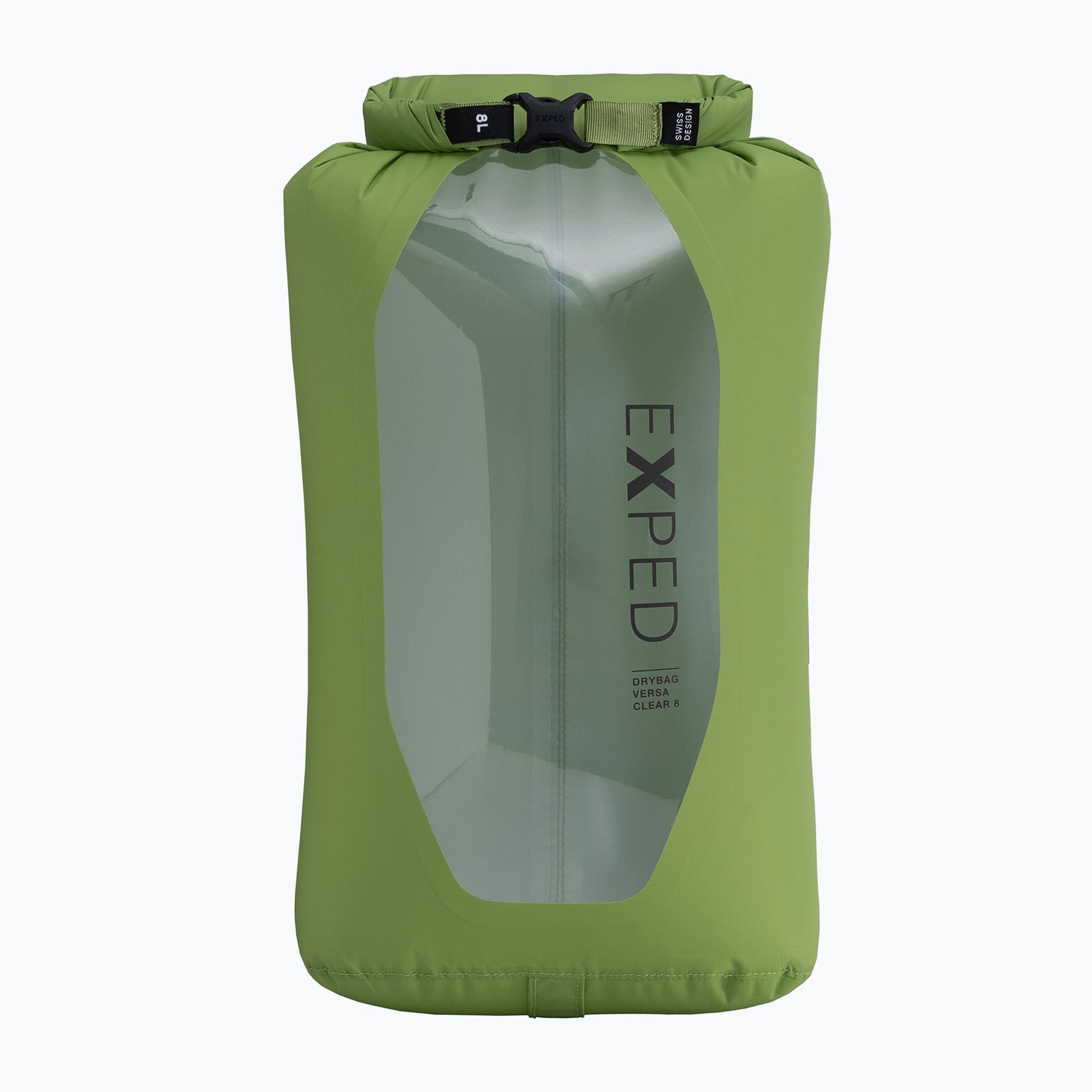Sac impermeabil Exped Drybag Versa Clear 8 l moraine