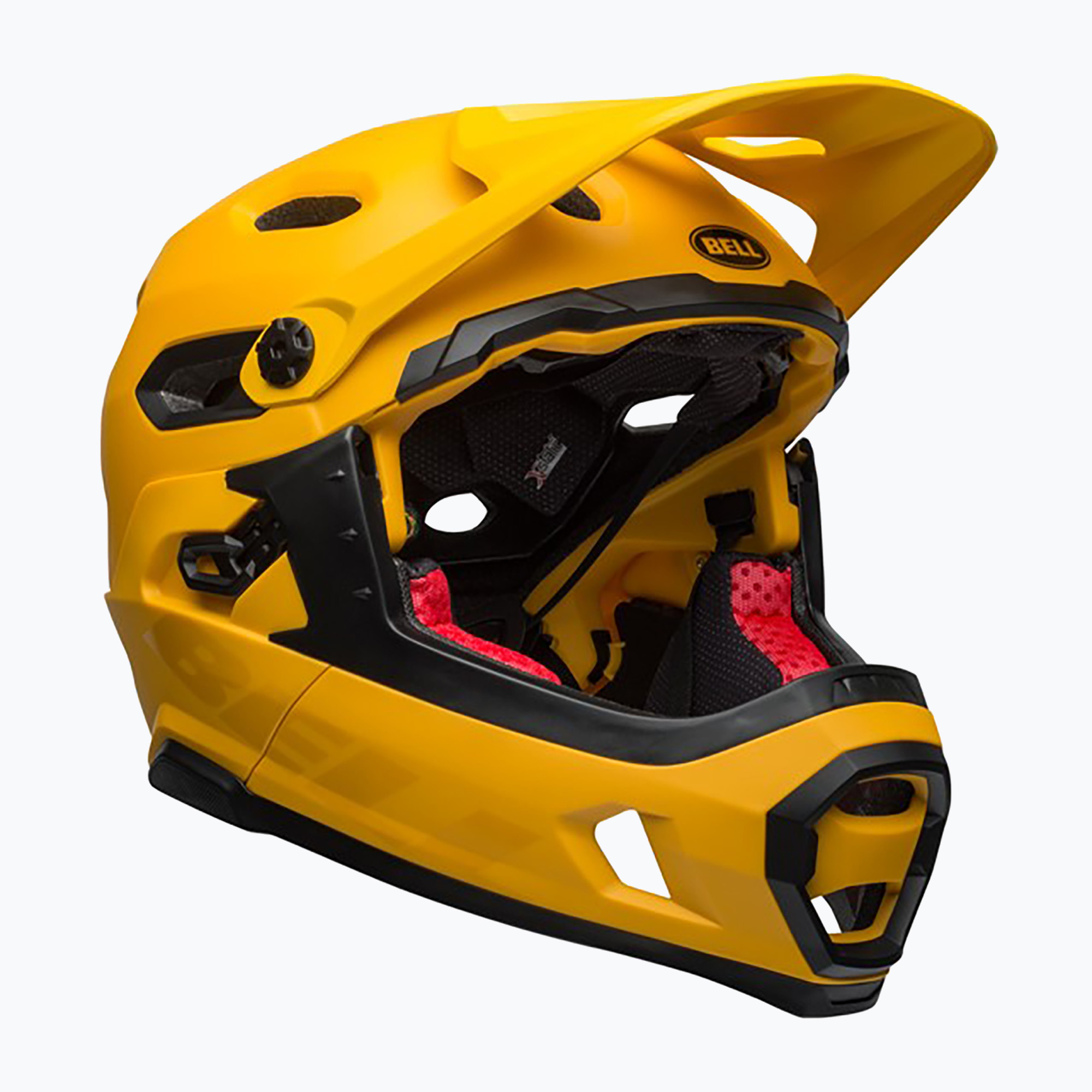 Велосипедна каска Bell FF Super DH MIPS Spherical matte gloss yellow/black