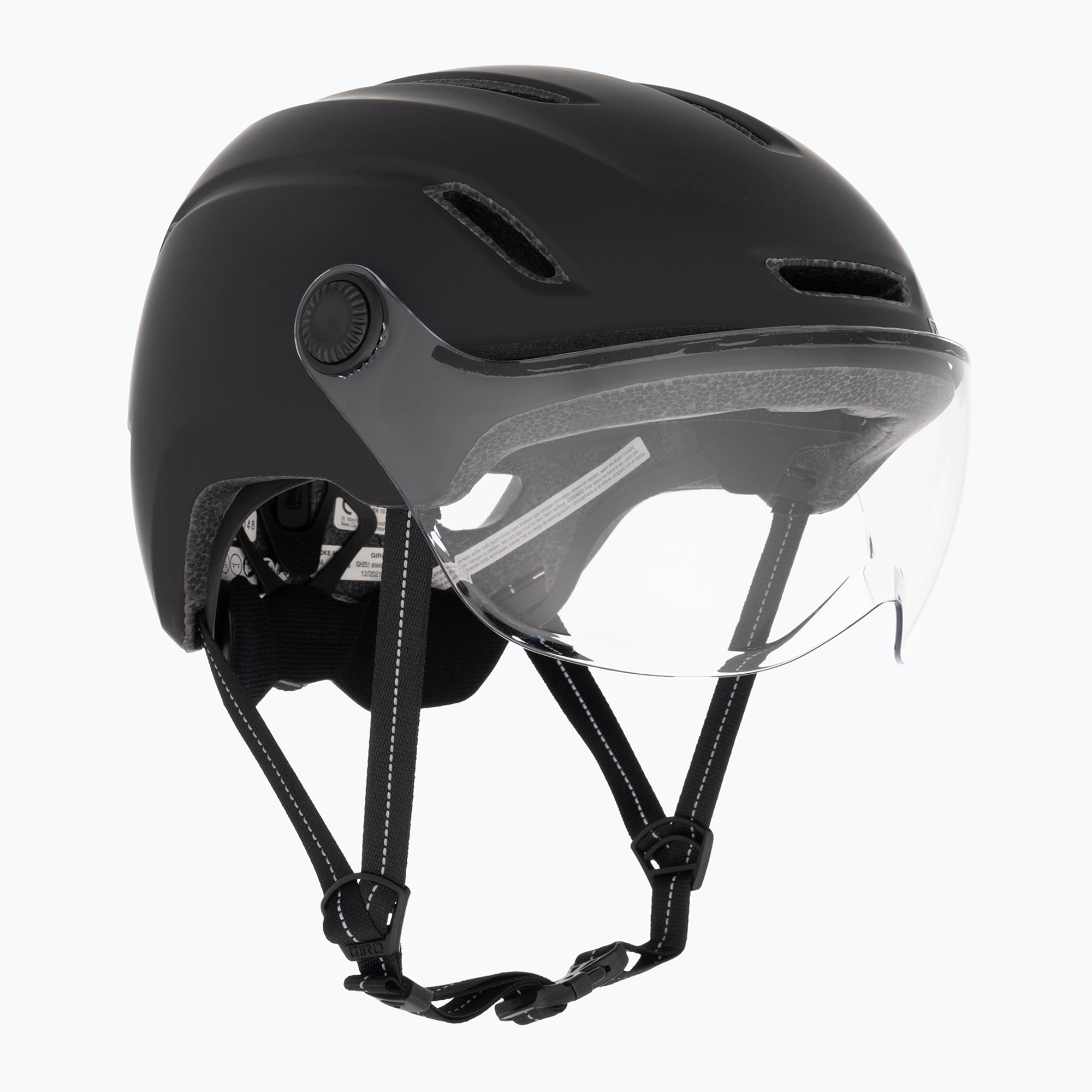 Giro Evoke Shield Integrated MIPS bike helmet matte black (59-63 cm (L))