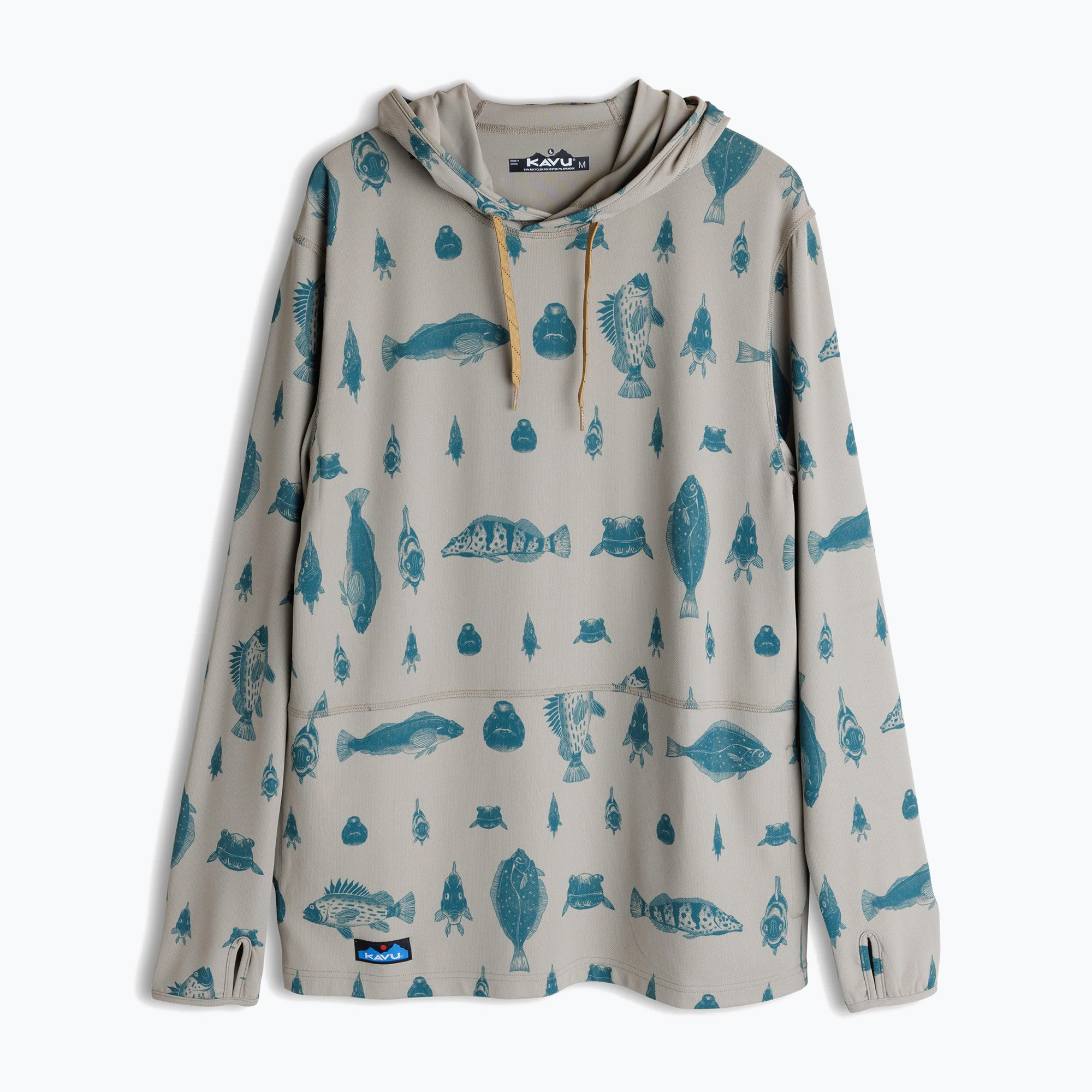 Bluza męska KAVU Sol Hoodie fish the line 