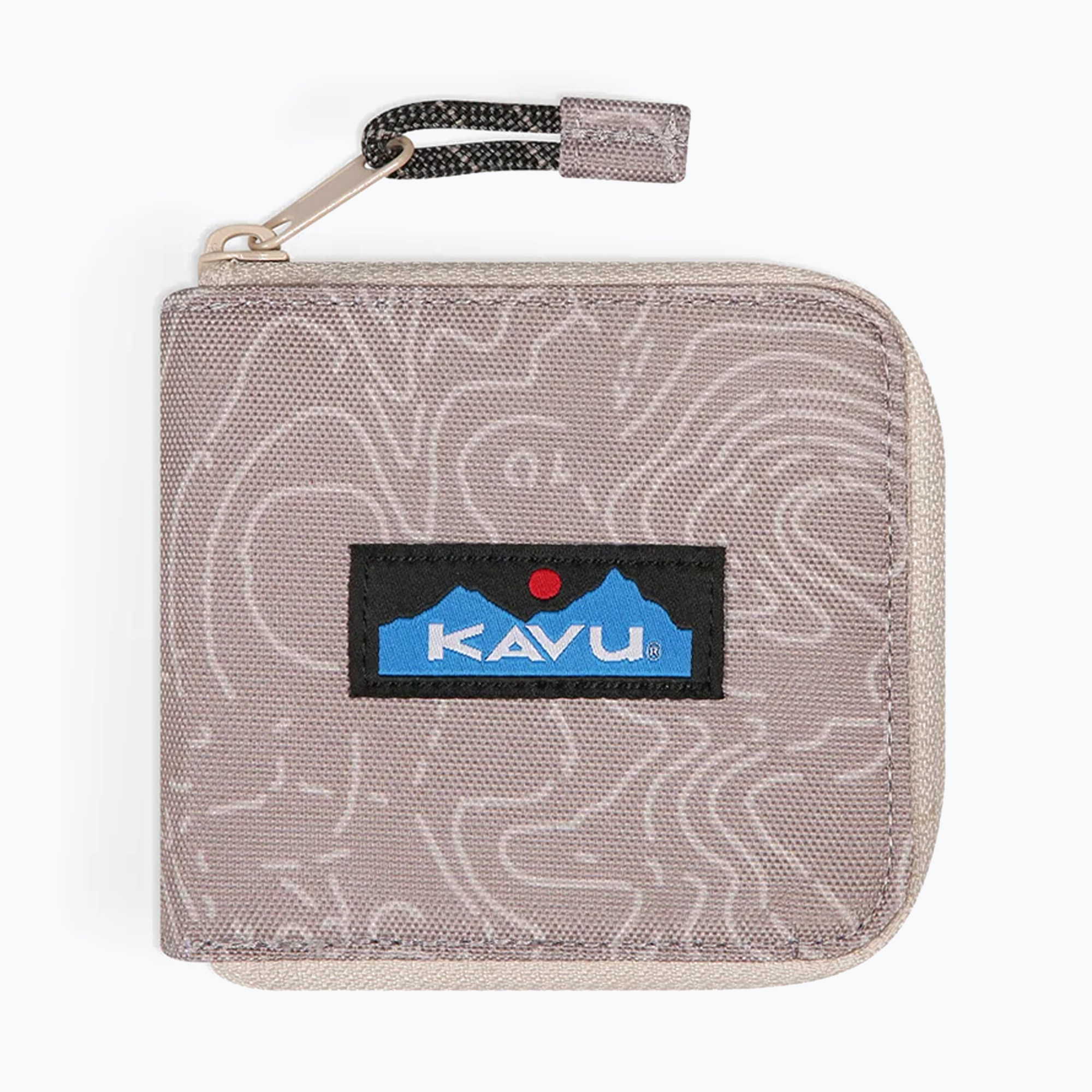 Portfel KAVU Zip Around taupe topo 