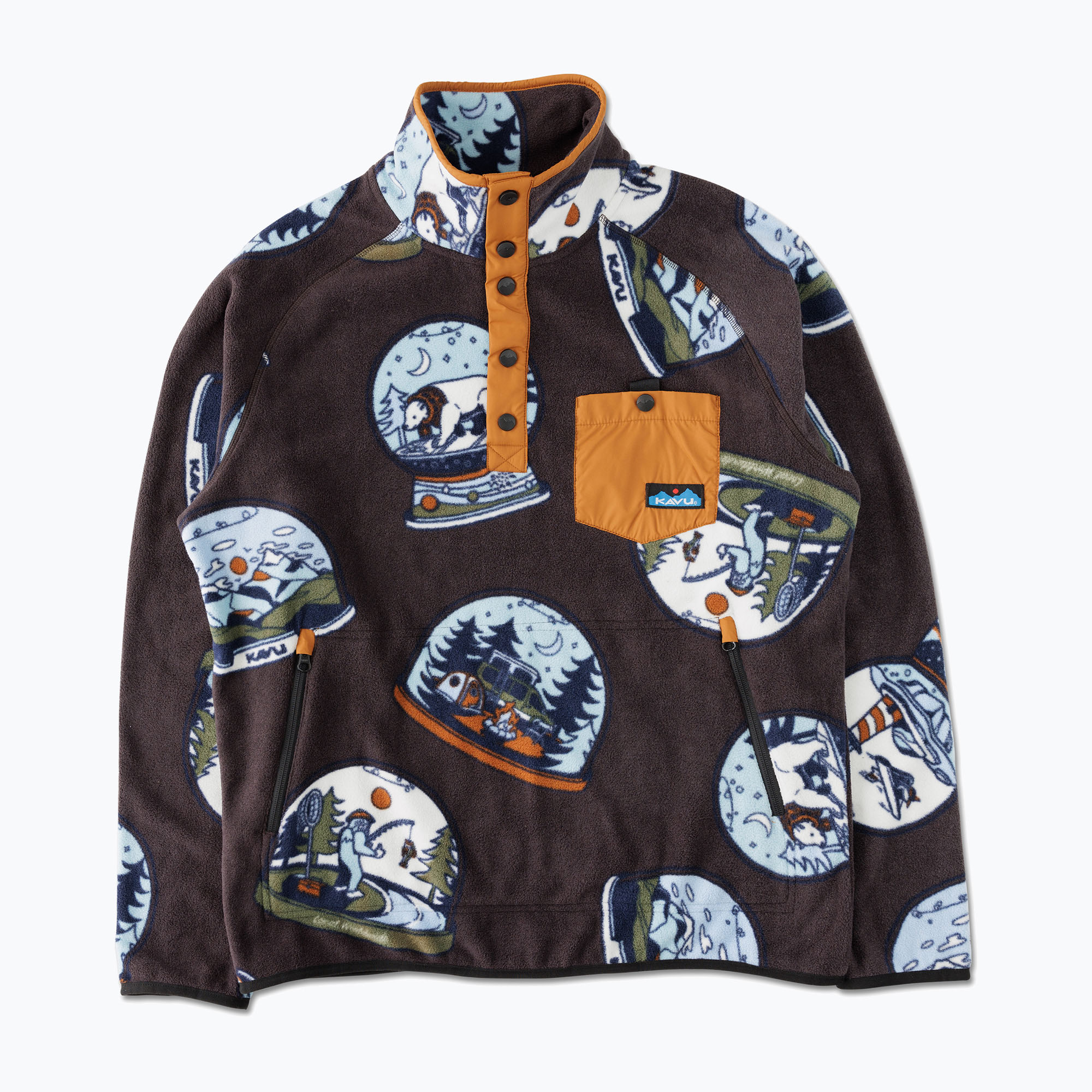 Bluza polarowa męska KAVU Teannaway snowglobe 