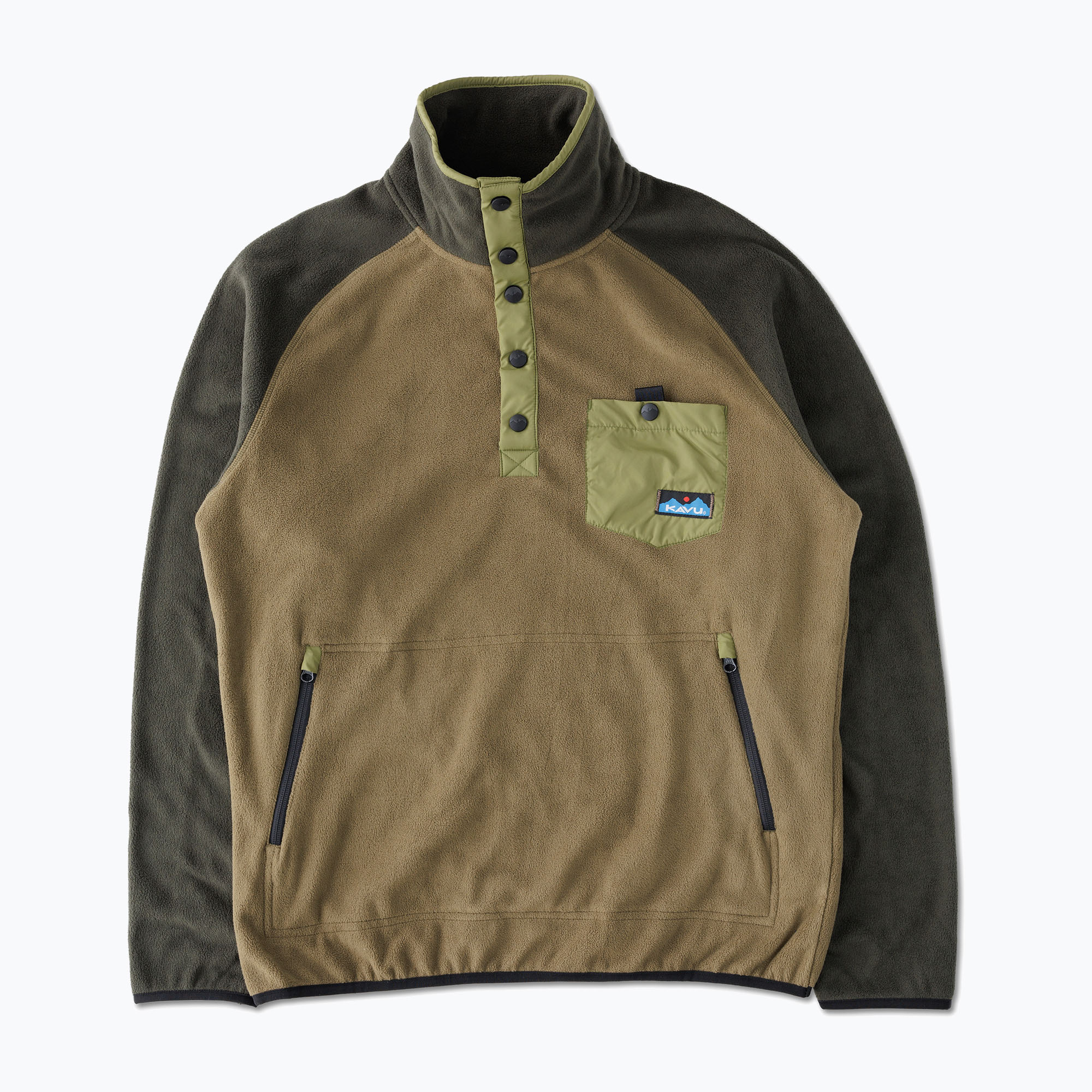 Bluza polarowa męska KAVU Teannaway evergeen 