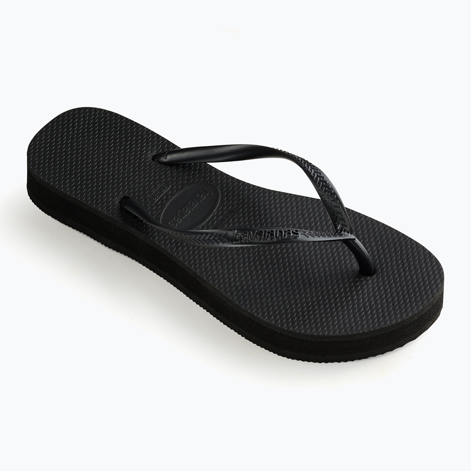 Japonki damskie Havaianas Slim Platform black 