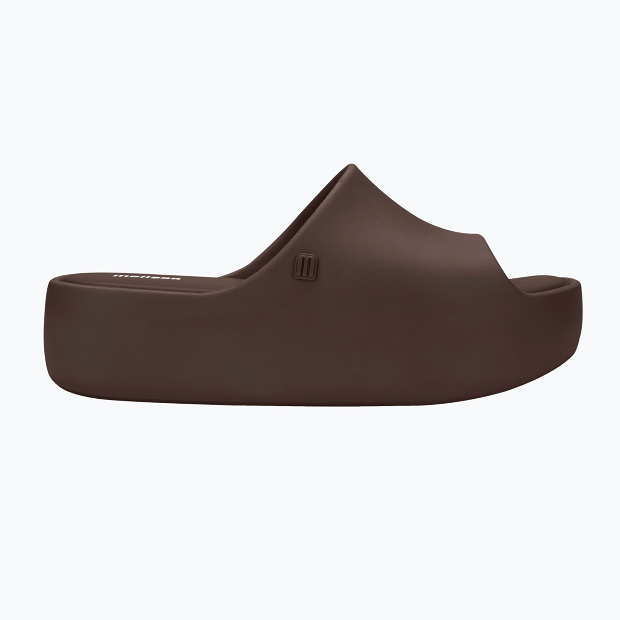 Klapki damskie Melissa Free Platform Ad bronze