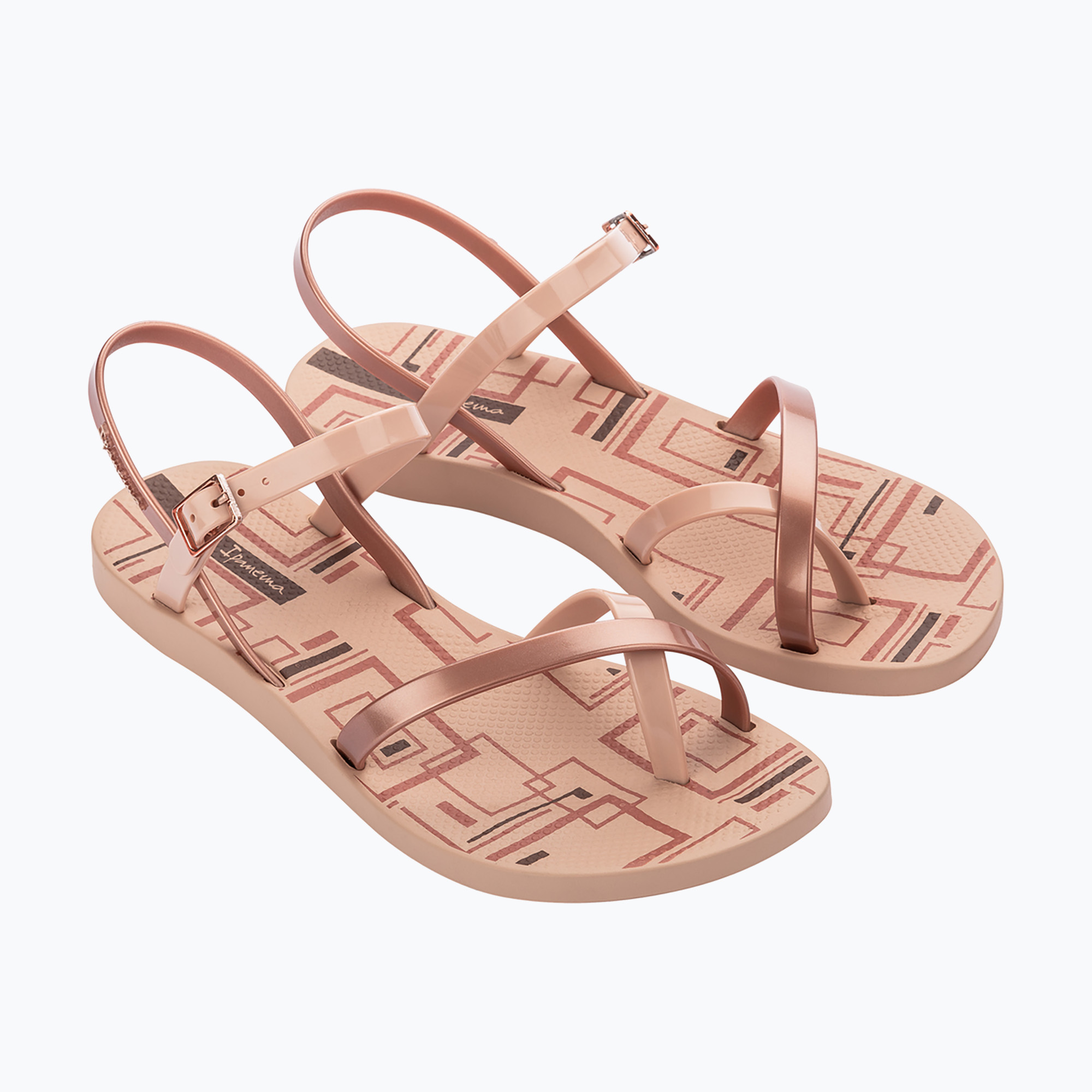 Дамски сандали Ipanema Fashion Sand VIII beige/pink/brown