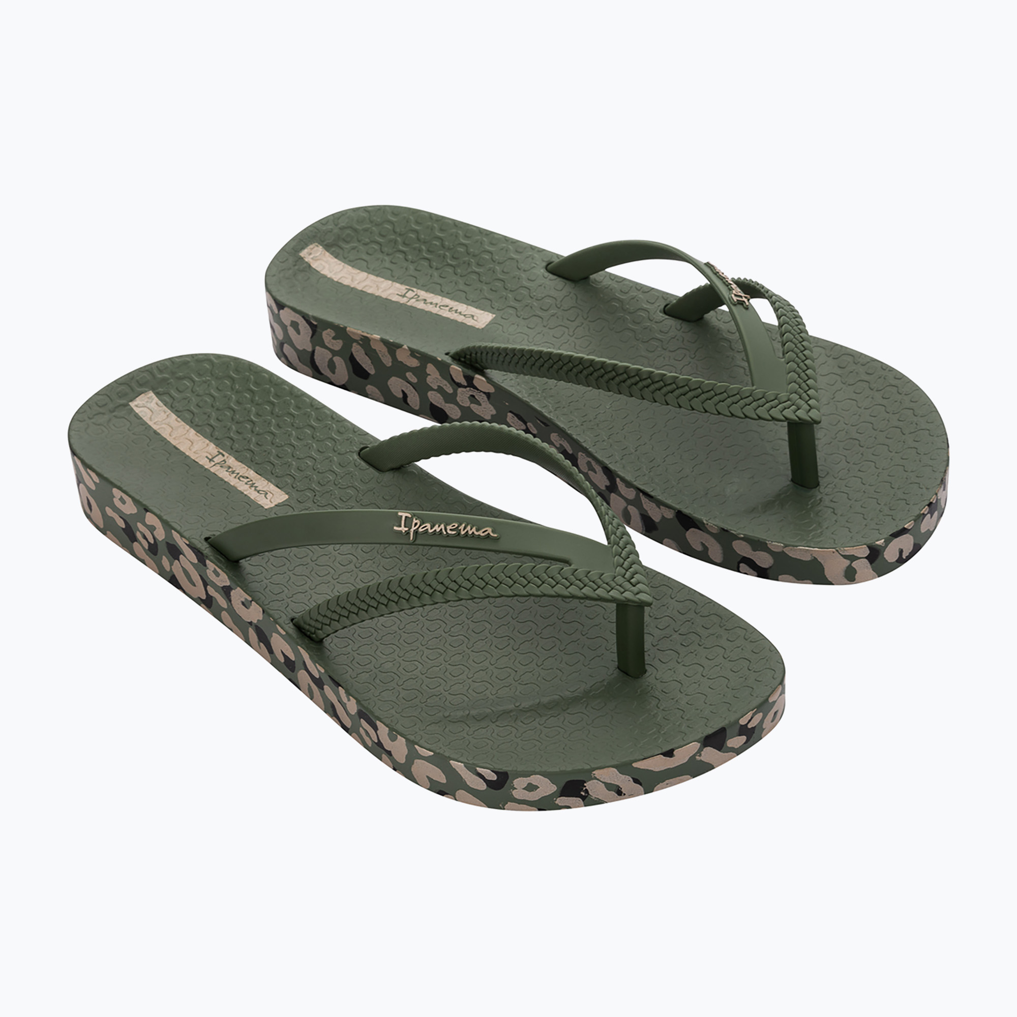 Дамски джапанки Ipanema Bossa Soft V green/gold