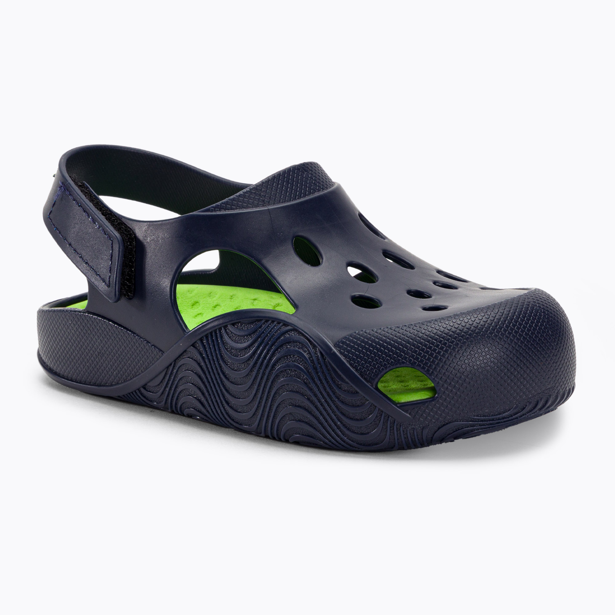 RIDER Sandali Comfy Baby blu/verde (25-26 EU) (Comfy Baby 83101-20818)