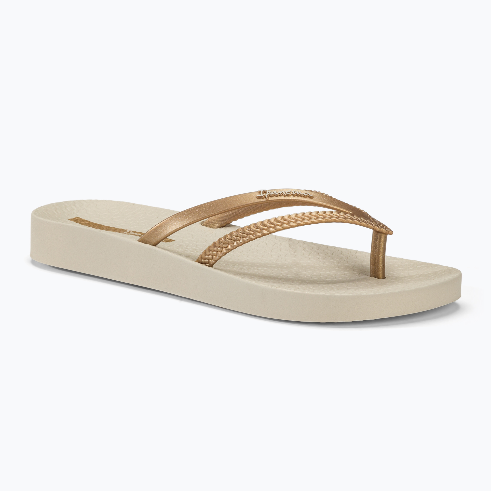 Дамски джапанки Ipanema Bossa Soft V beige/gold