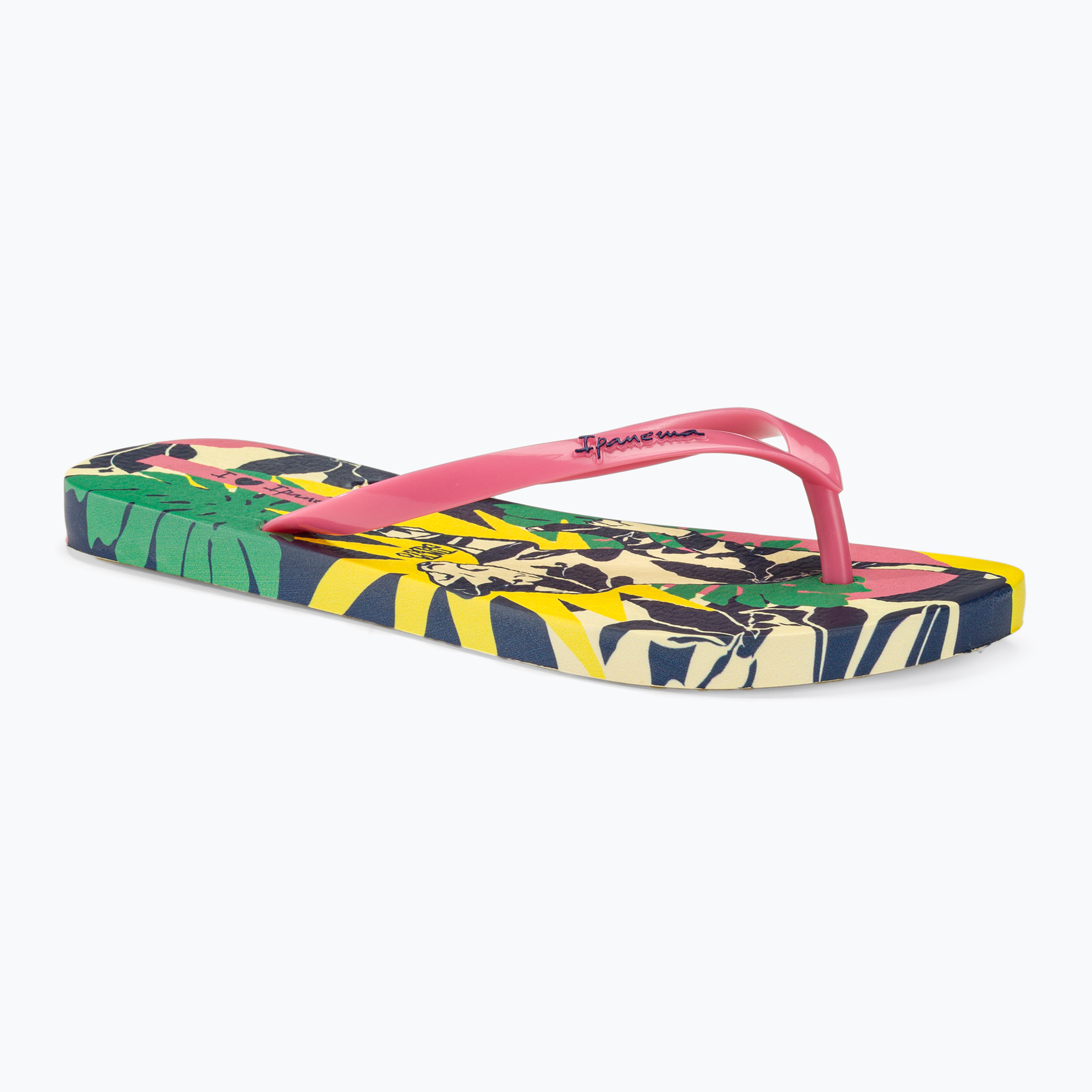 Női flip-flop papucs Ipanema Graffiti III yellow/pink (Graffiti III 83589-AU655)