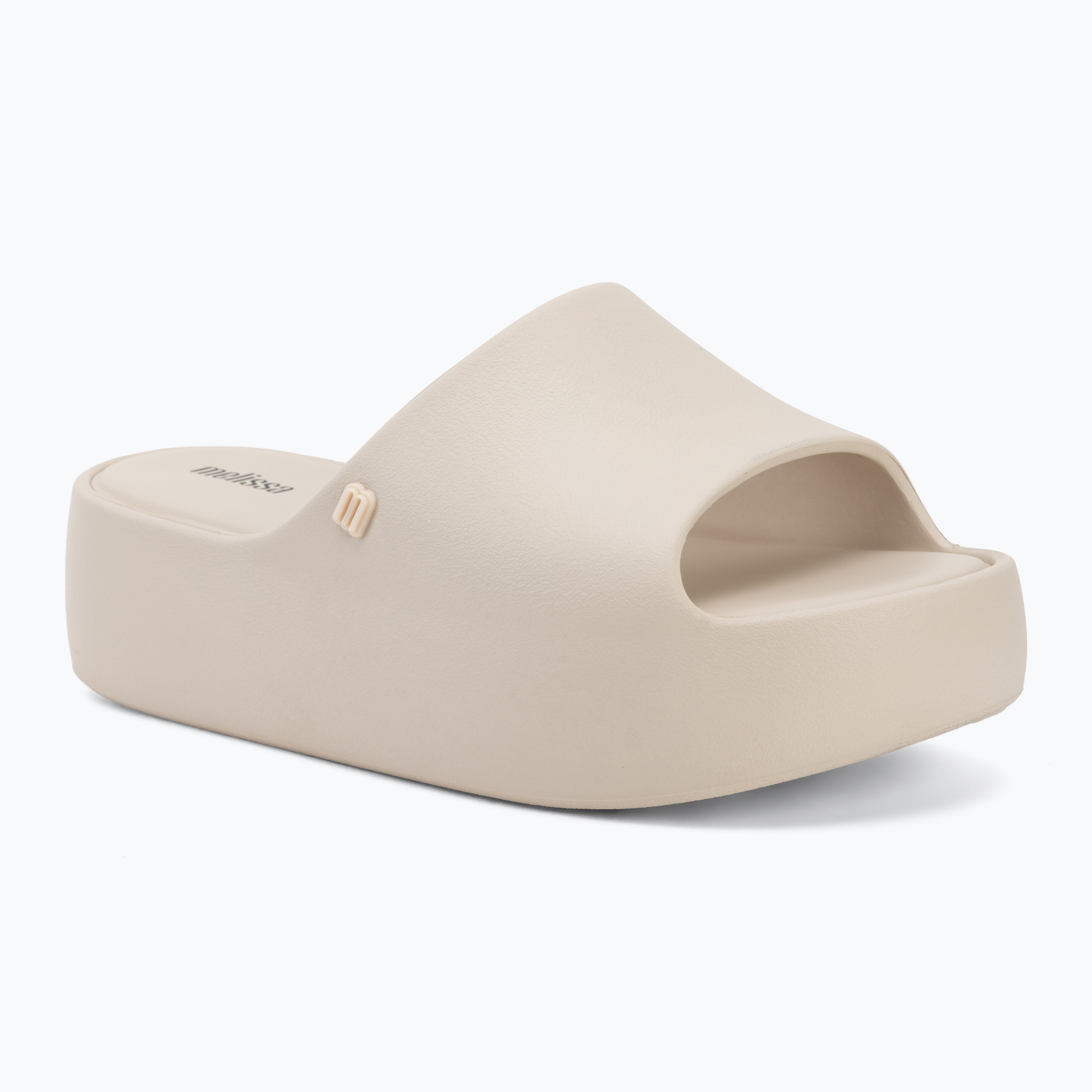 Klapki damskie Melissa Free Platform Ad beige 