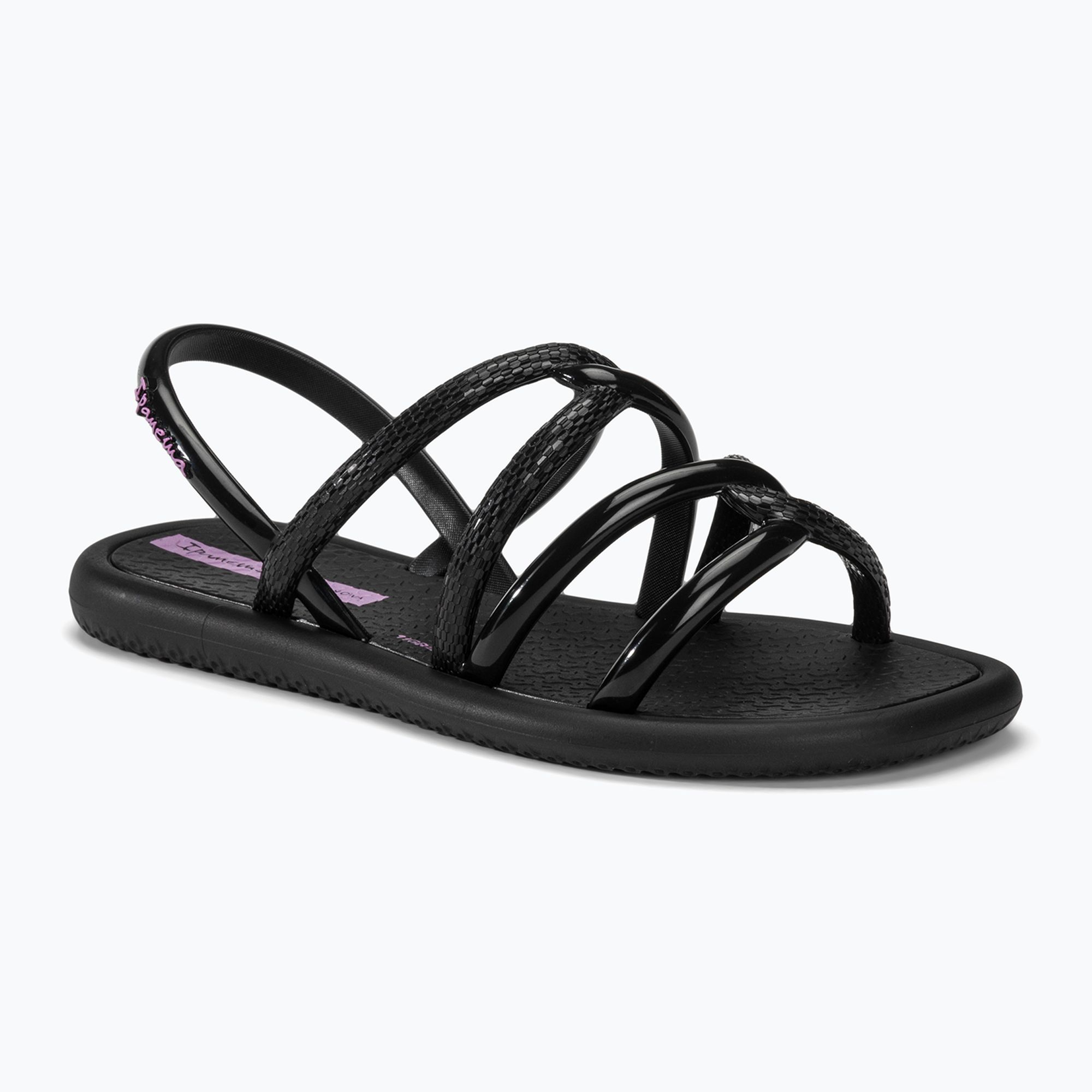 Dievčenské sandále Ipanema Meu Sol Sand black/lilac (Meu Sol Sand 27136)