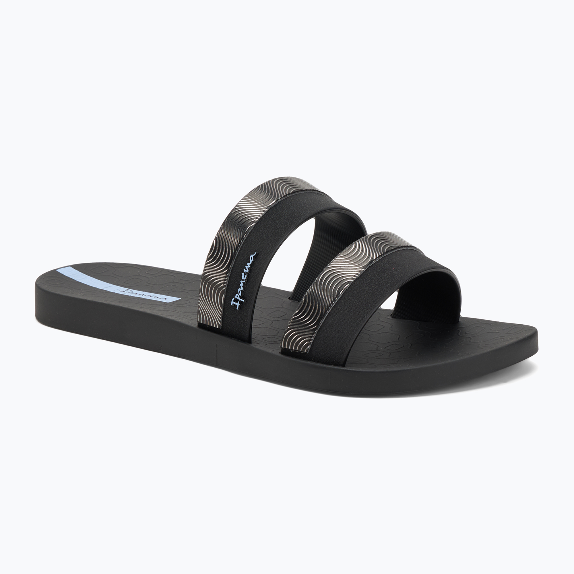 Papuci pentru femei Ipanema Mesh Slide black/blue (Mesh Slide 83649-BB779)