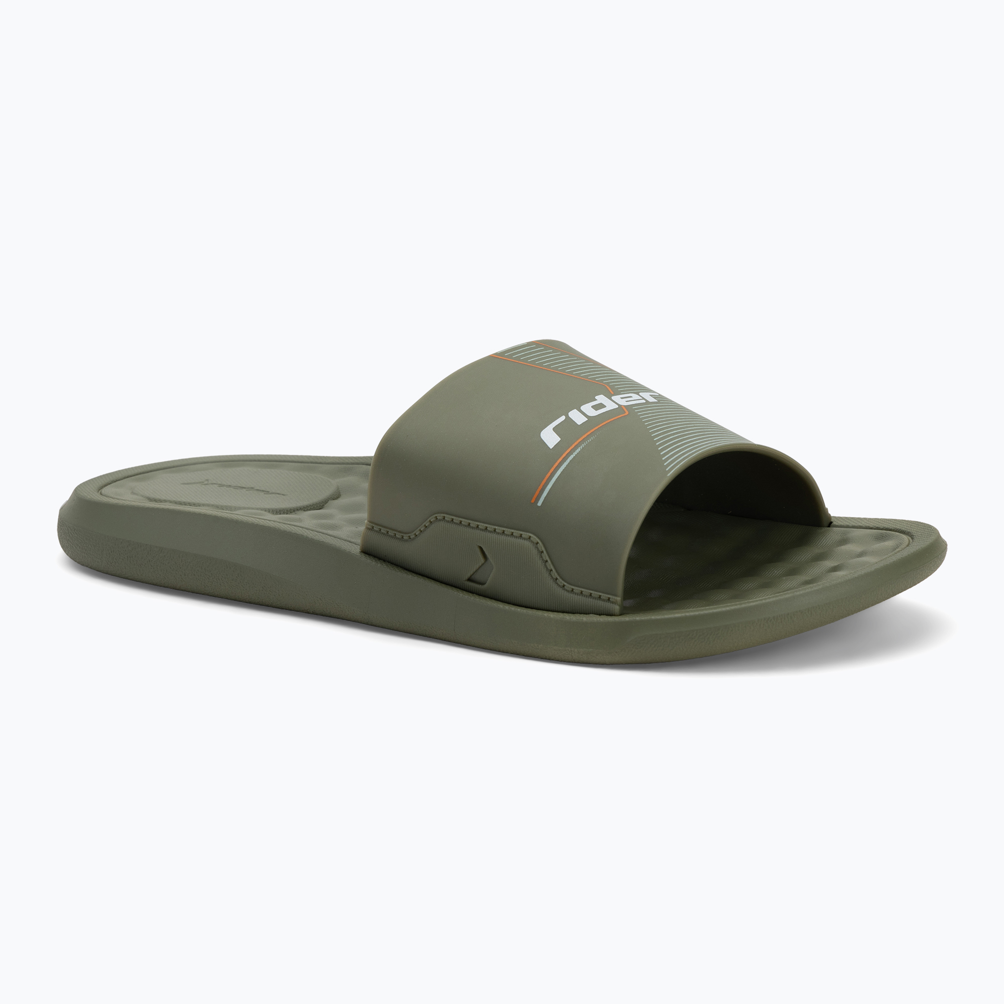 RIDER Step Slide verde/verde/bianco infradito da uomo (45.5 EU) (Step Slide 12265-BD724)