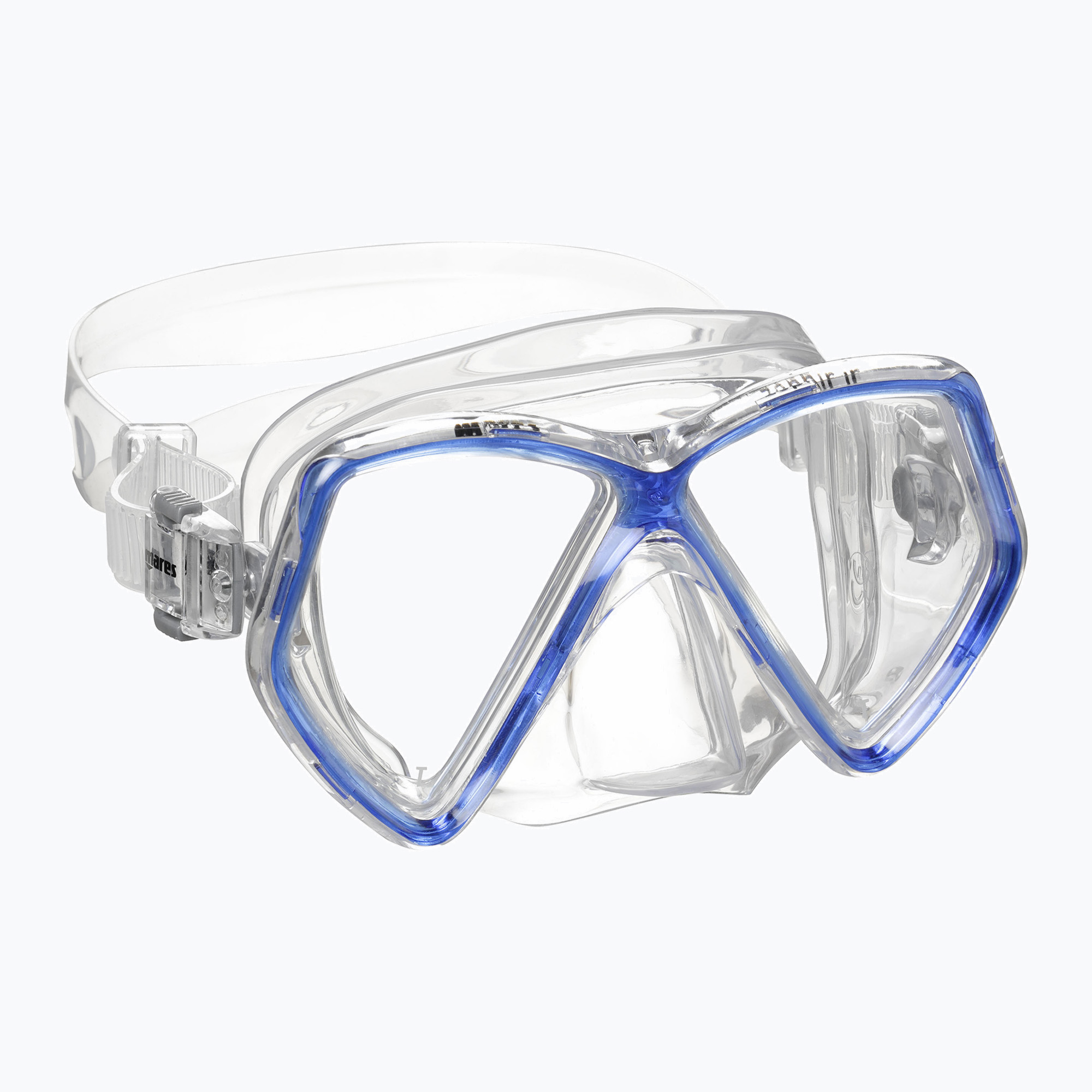 Mască de snorkeling pentru copii Mares Zephir JR blue/clear