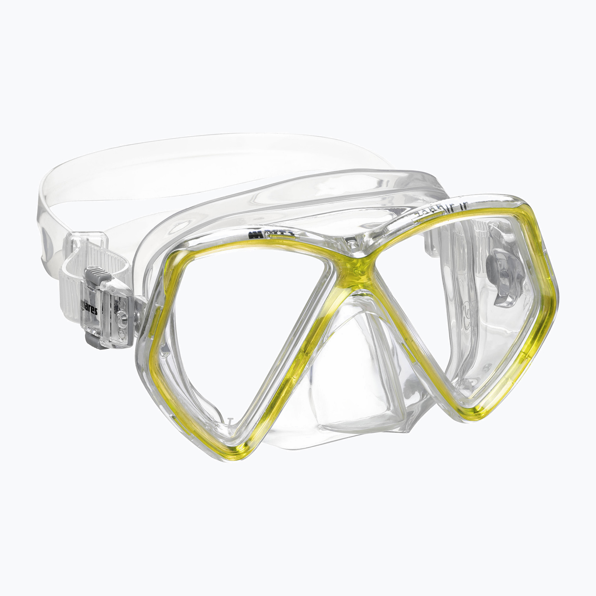 Mască de snorkeling pentru copii Mares Zephir JR yellow/clear
