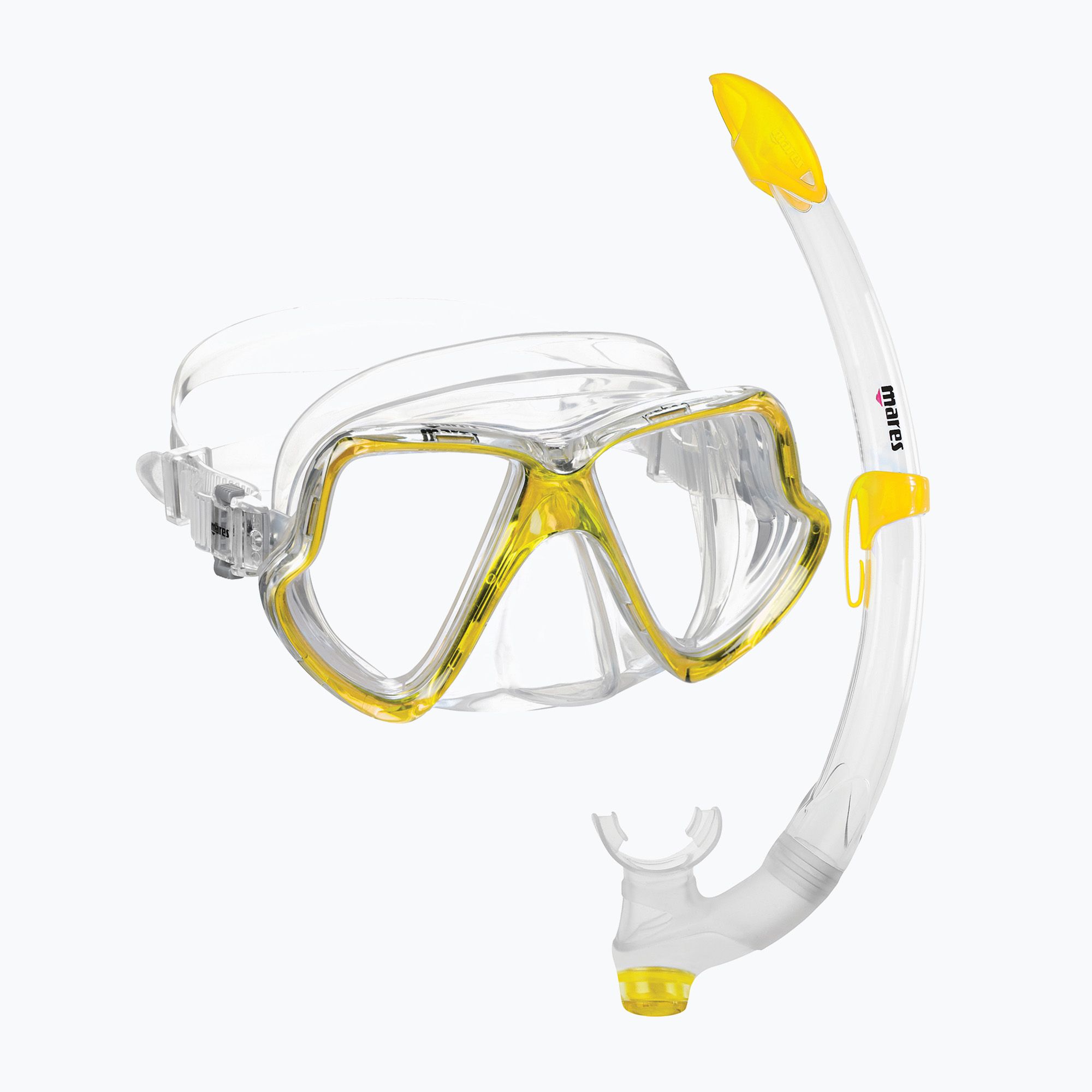 Zestaw do nurkowania Mares Wahoo clear/yellow 
