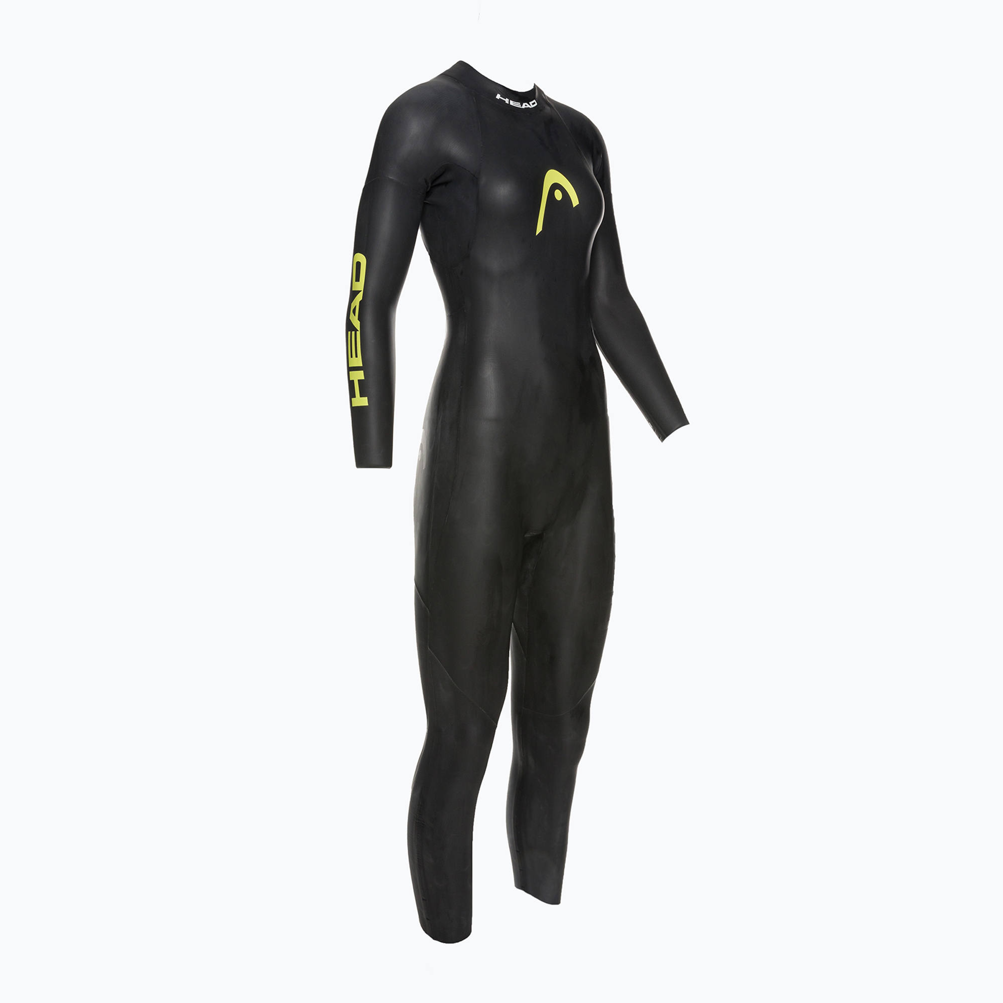 Pianka triathlonowa damska HEAD Ow Free 3.2 mm black/yellow 