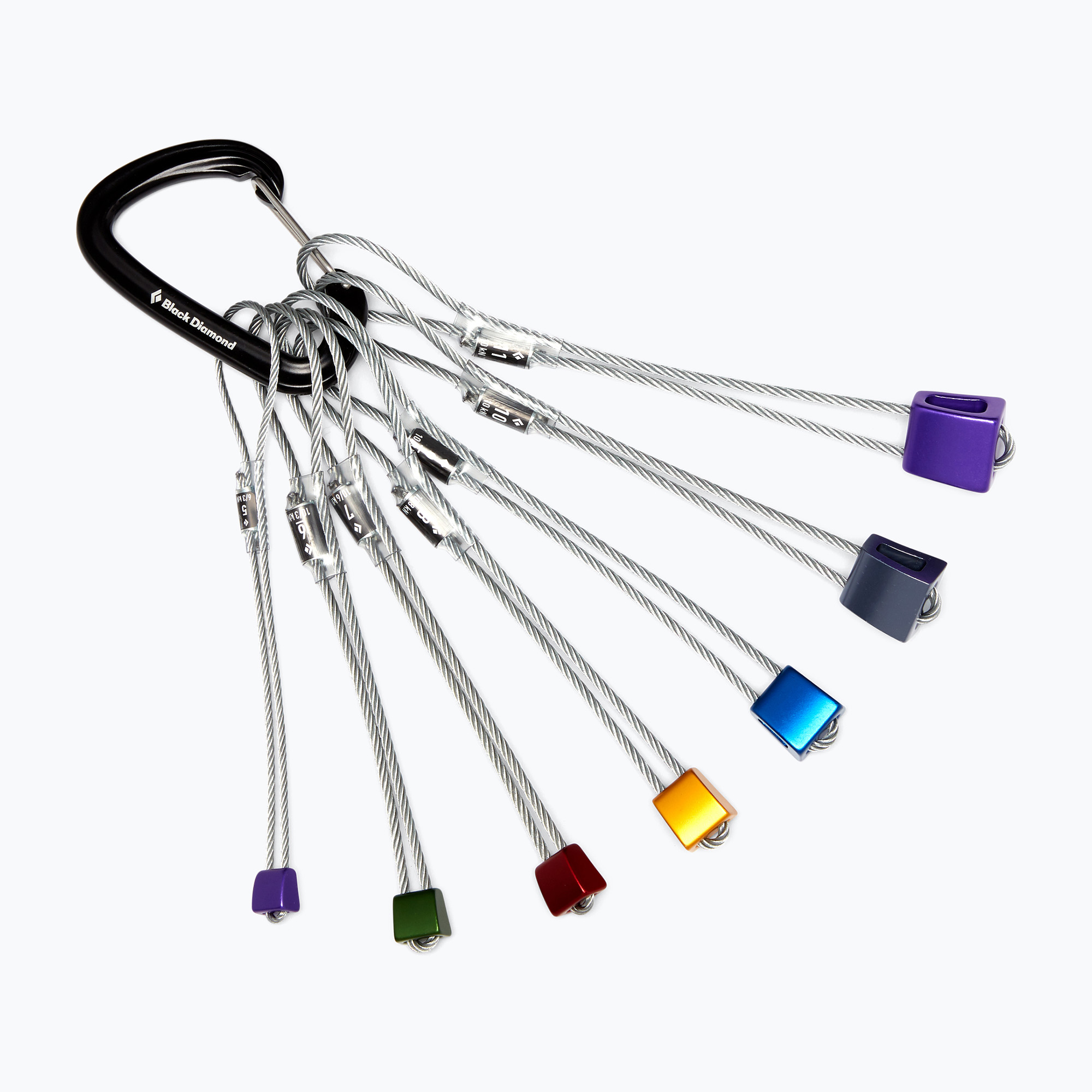 Zestaw kości wspinaczkowych Black Diamond Classic Stopper 5-11 Set 7 szt. 