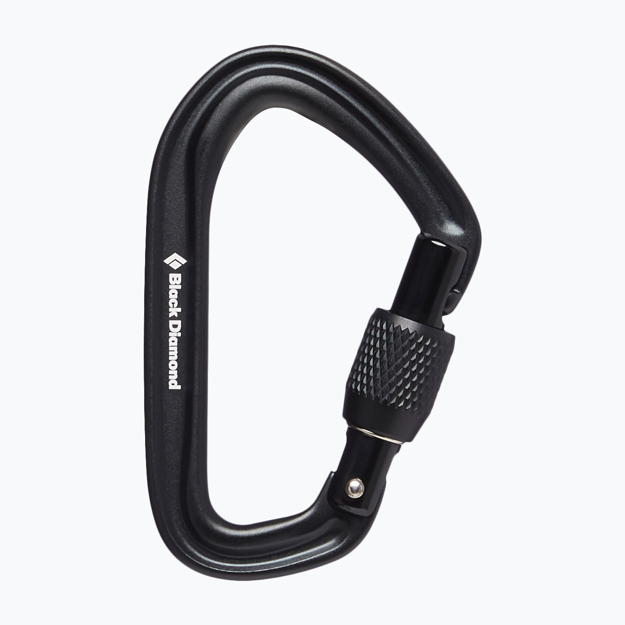 Black Diamond Hotforge Moschettone a vite nero (Hotforge Screwgate Carabiner BD2101610002ALL1)