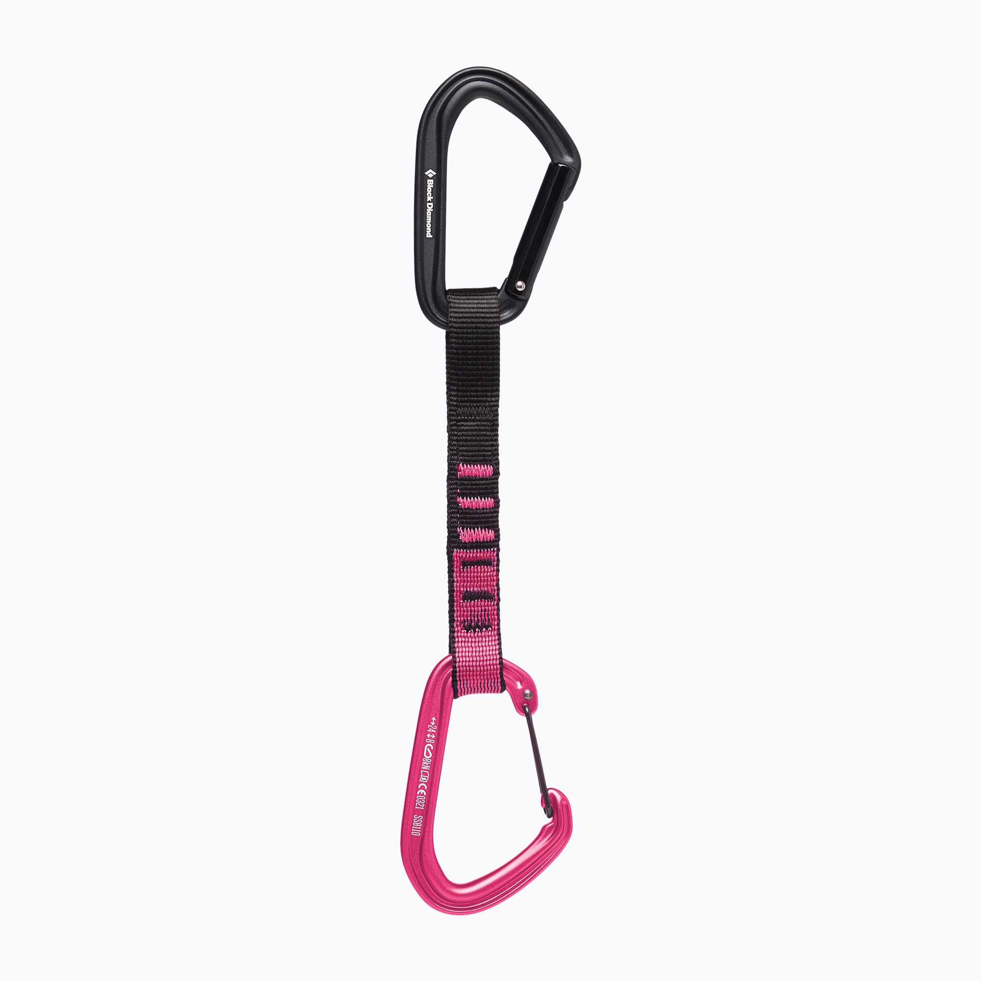 Black Diamond Hotforge Hybrid Quickdrw climbing express 16 cm pink BD3811186015ALL1 (16 cm)