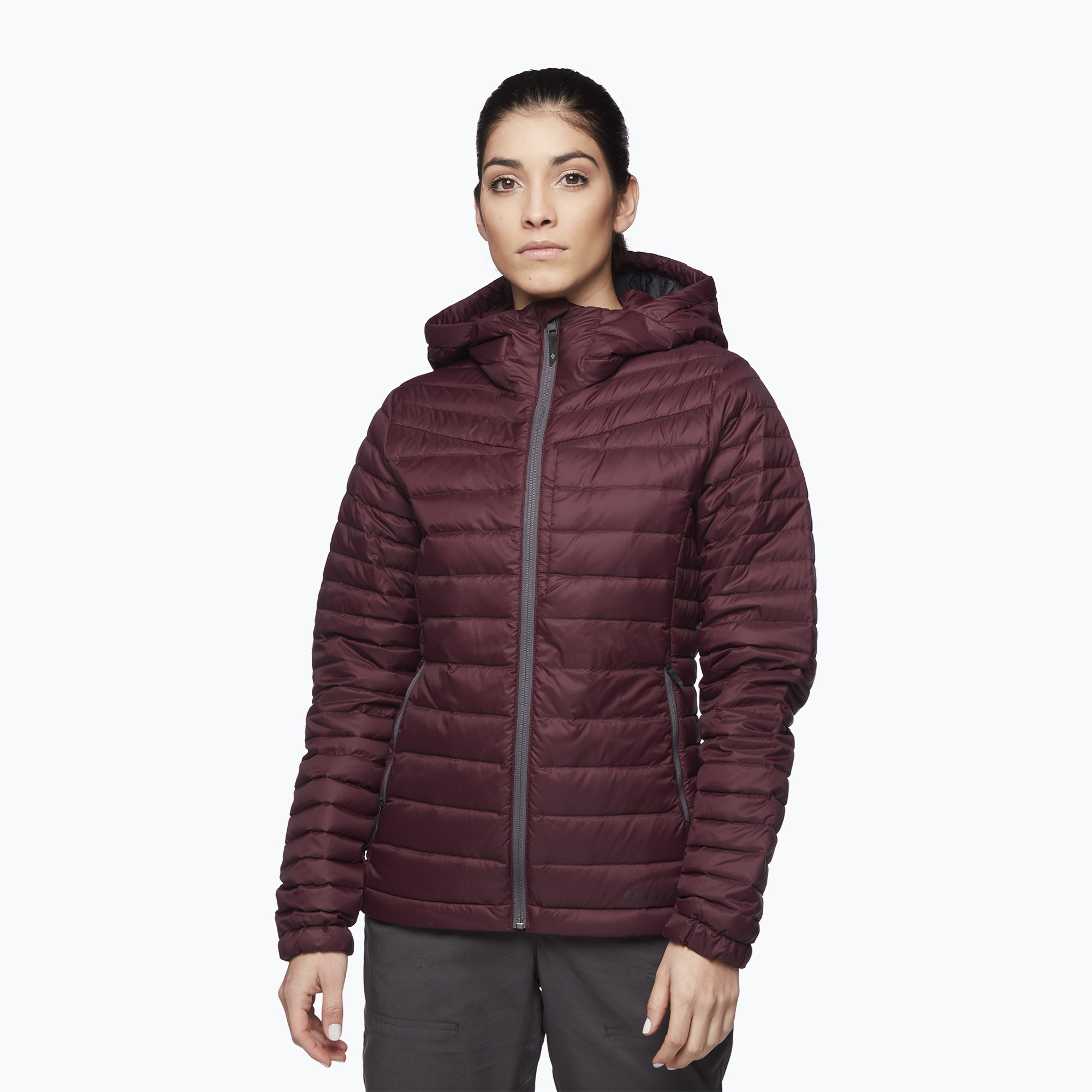 Kurtka puchowa damska Black Diamond Access Down Hoody bordeaux 