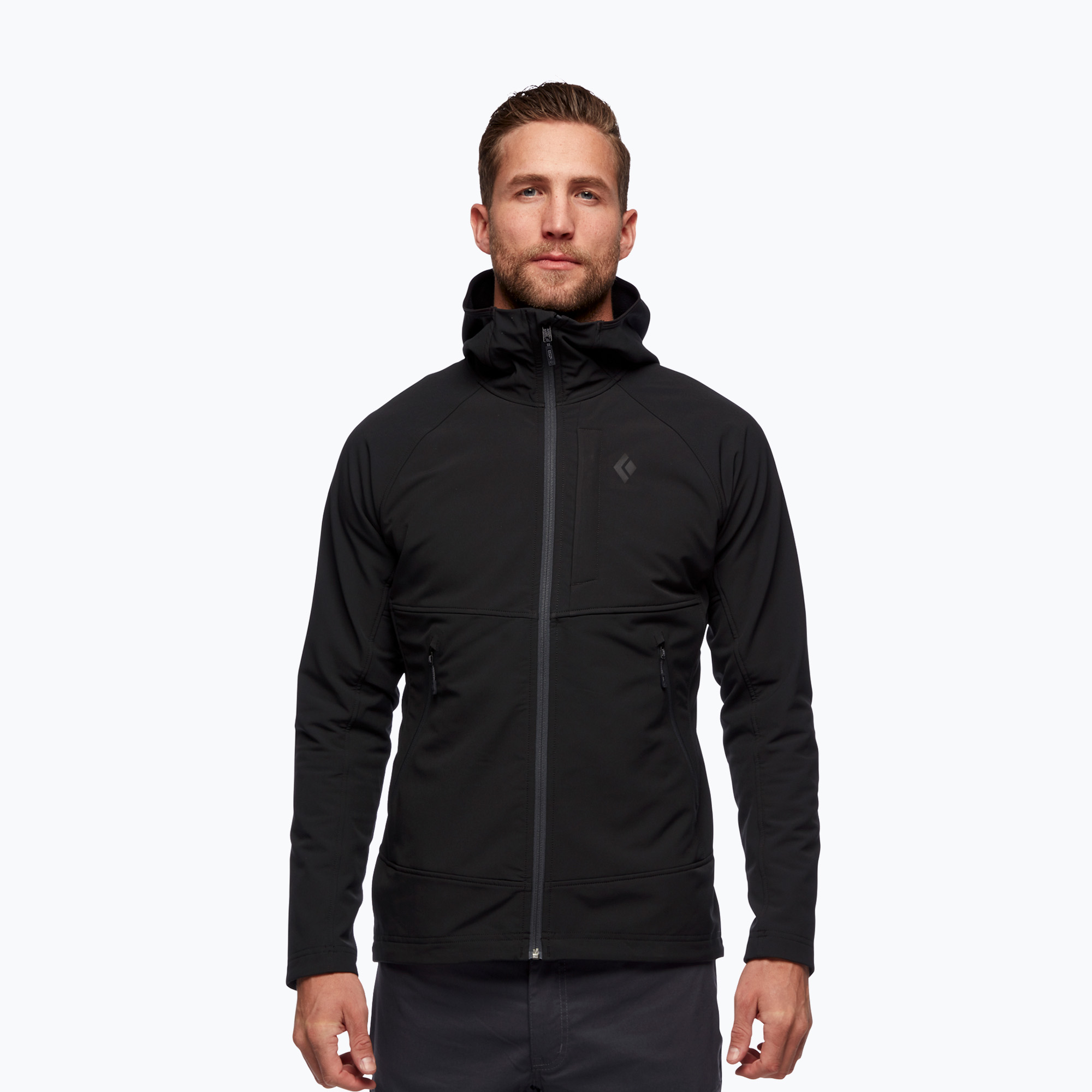 Kurtka softshell męska Black Diamond Element Hoody black 