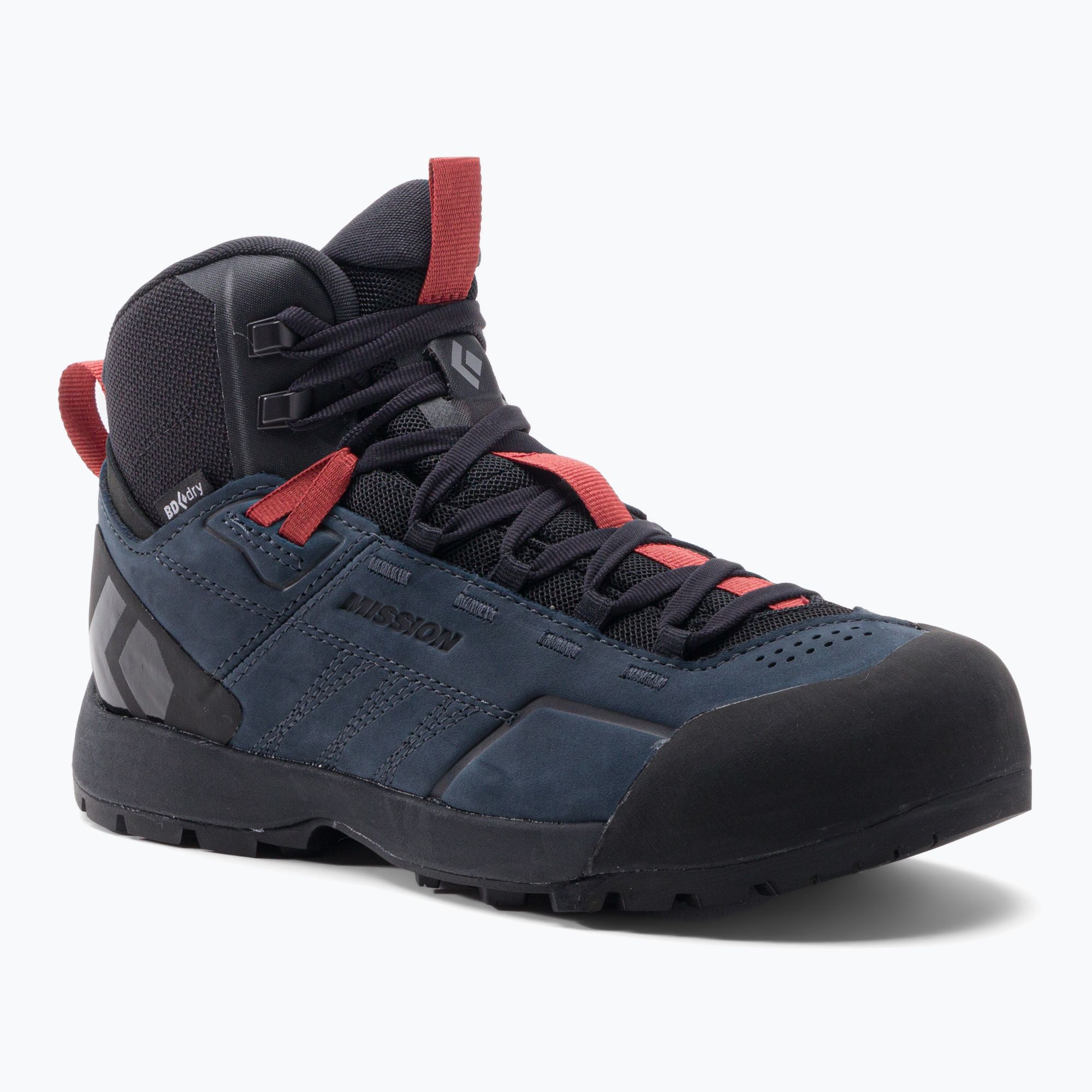 Buty podejściowe męskie Black Diamond Mission LT Mid WP Approach eclipse/red rock 