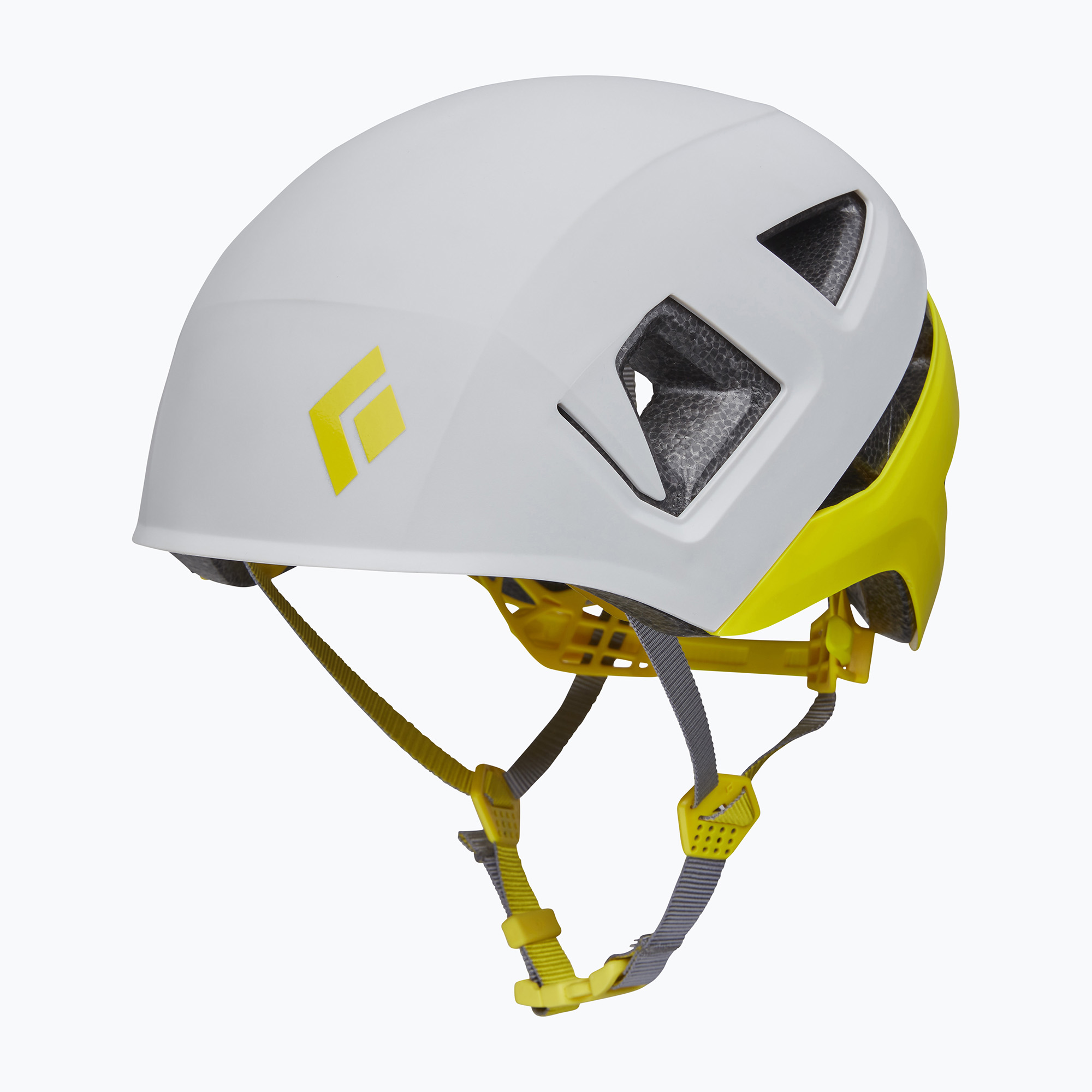 Kask wspinaczkowy dziecięcy Black Diamond Capitan alloy/ultra yellow 