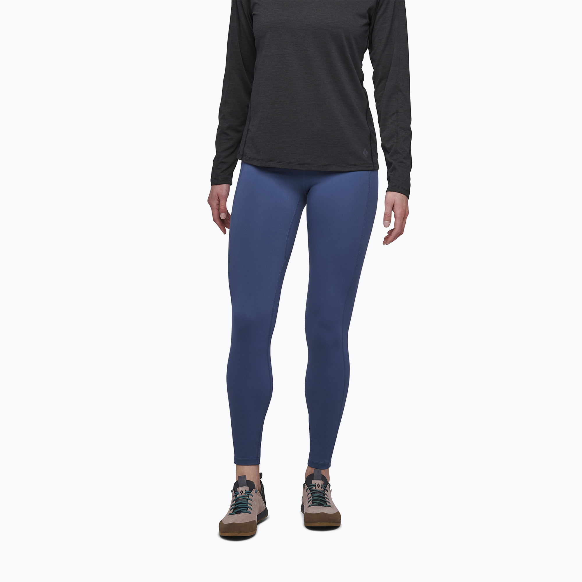 Legginsy wspinaczkowe damskie Black Diamond Sessions Tights ink blue 