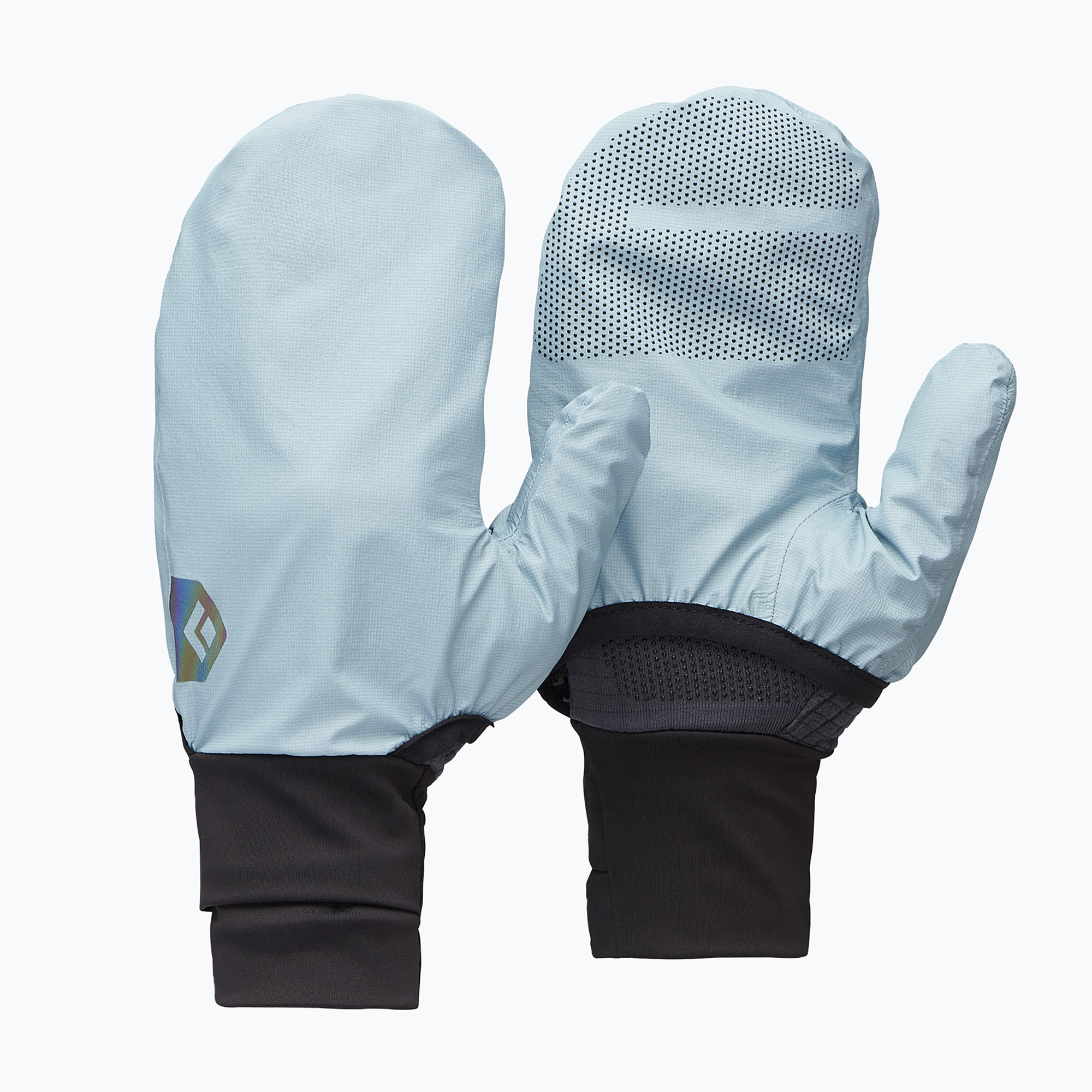 Rękawiczki trekkingowe Black Diamond Gridtech Storm Hood carbon/glacier 