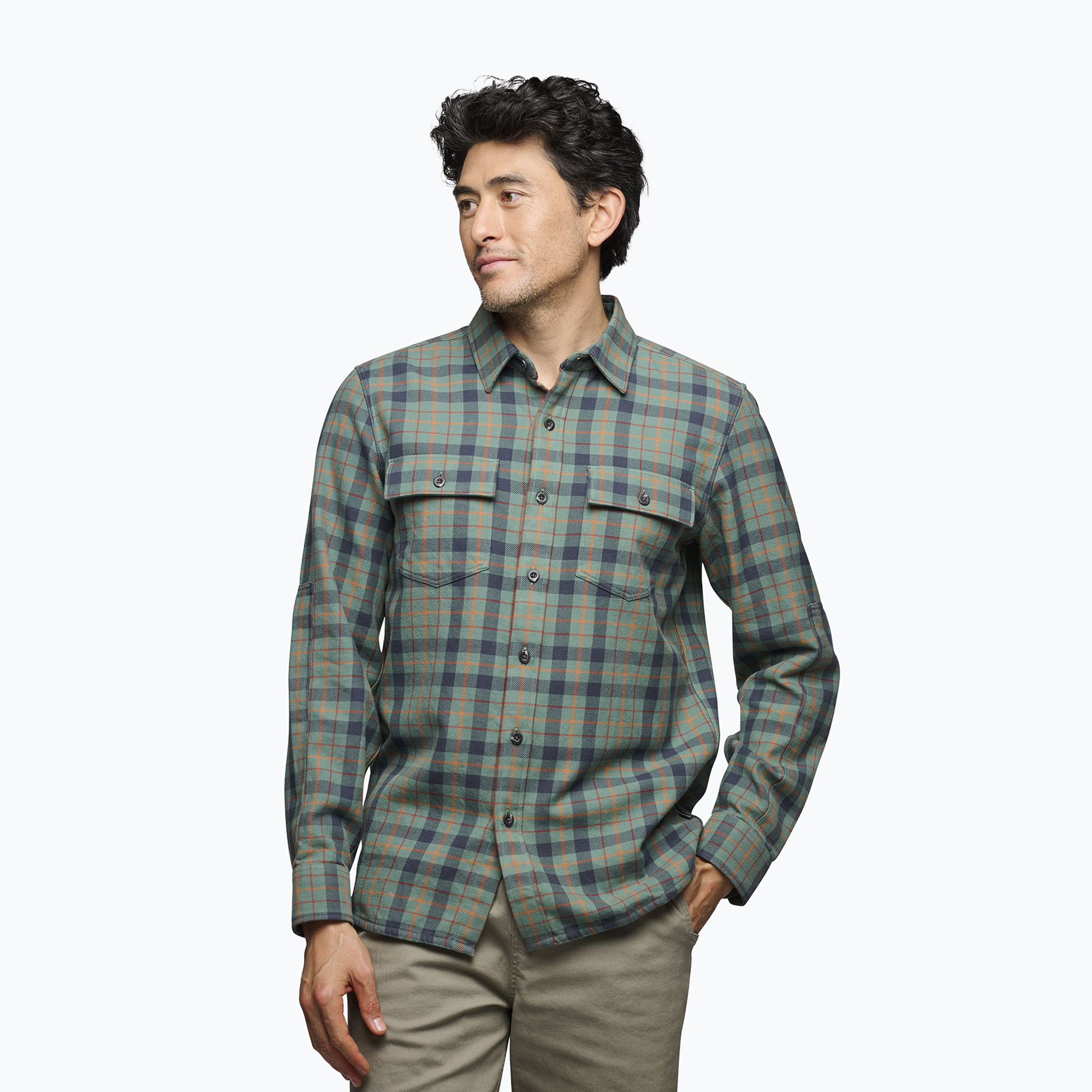 Koszula męska Black Diamond Project Twill laurel green/charcoal 