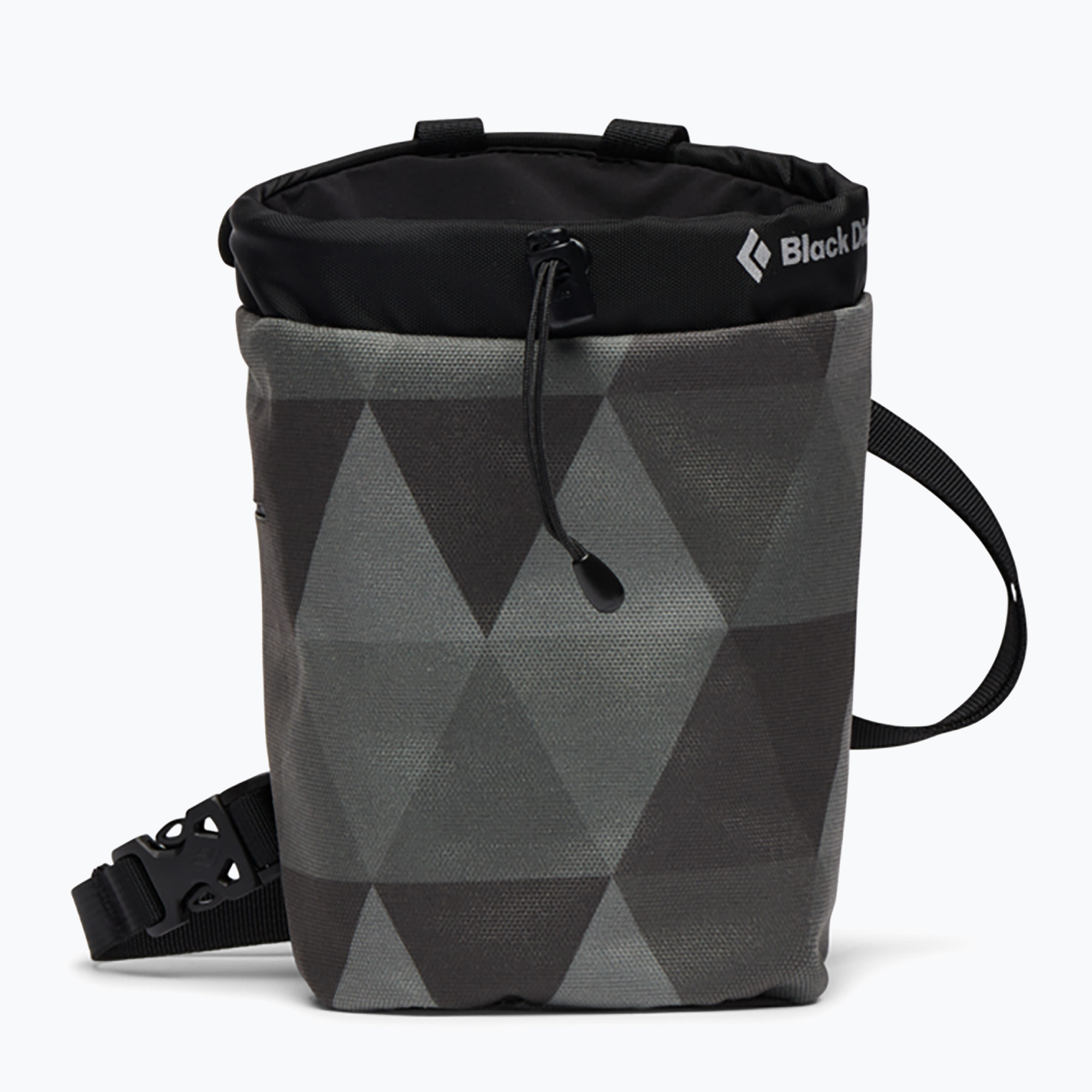 Black Diamond Gym grey quilt magnesia bag