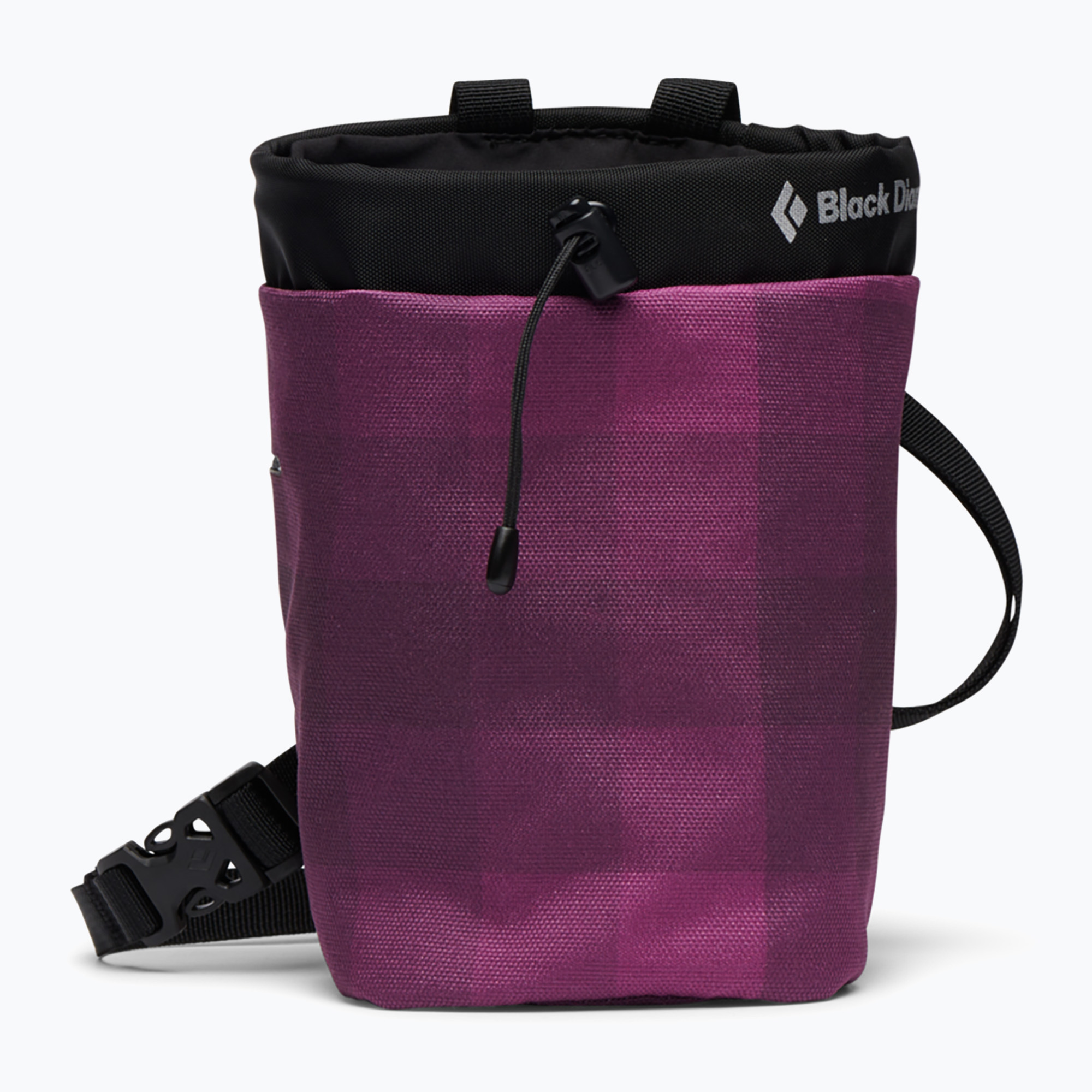 Black Diamond Gym sac violet pătrat de magnezie